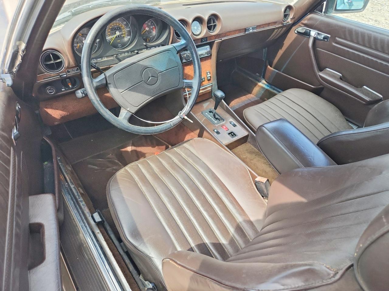 1987 Mercedes-benz 560 Sl Tan vin: WDBBA48D8HA070757