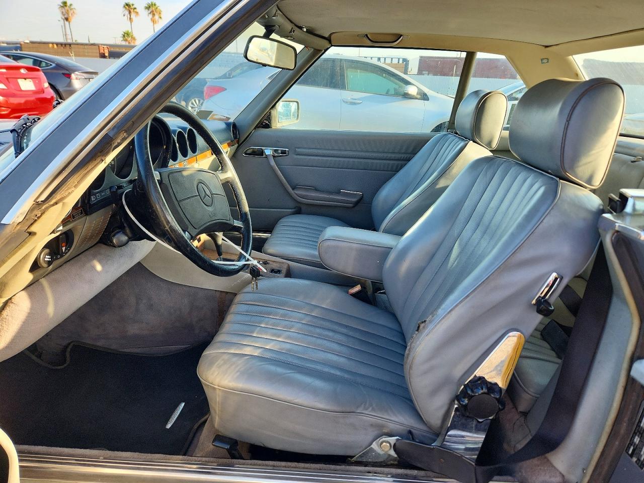 1987 Mercedes-benz 560 Sl Gray vin: WDBBA48D9HA066958