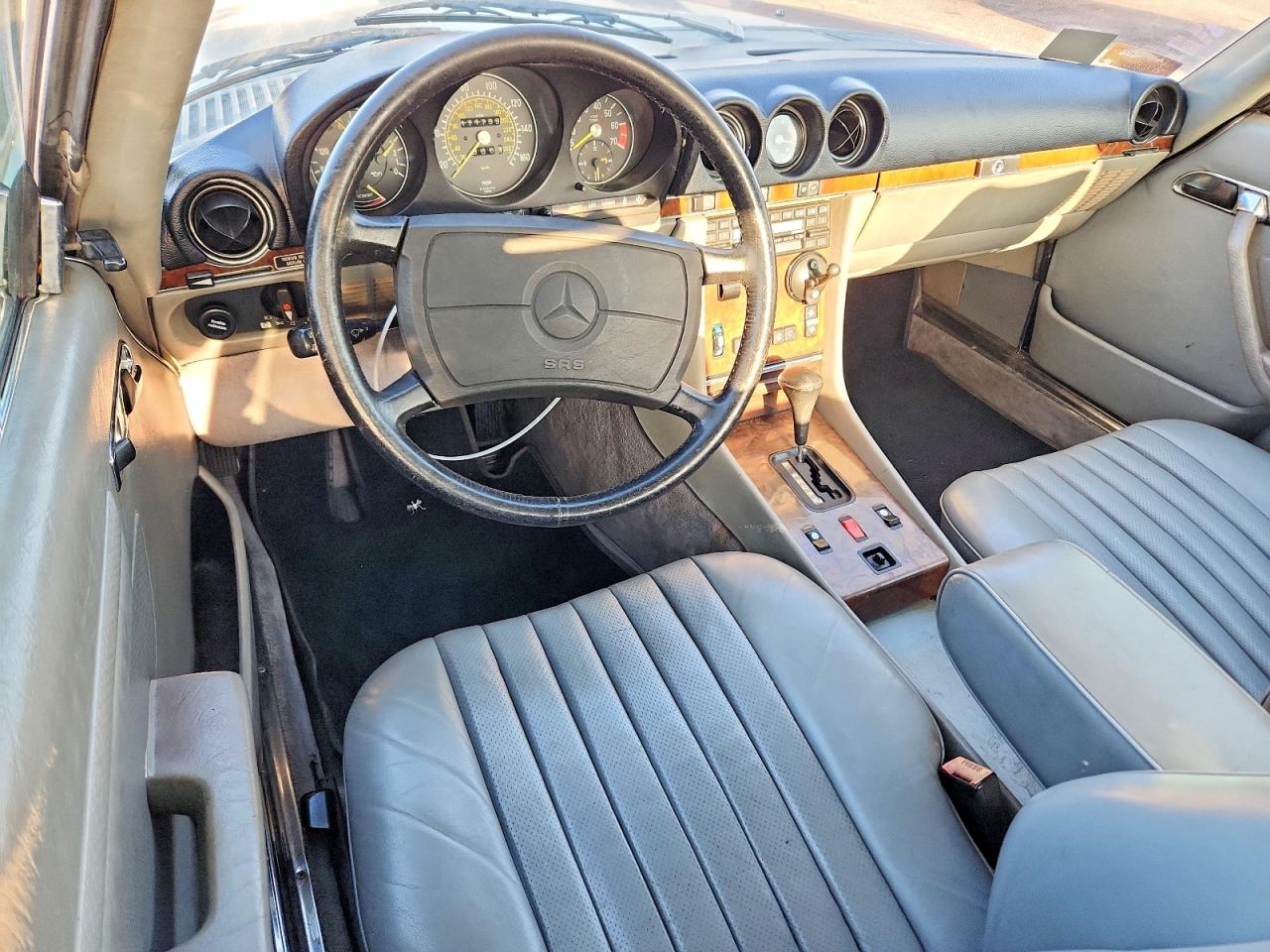 1987 Mercedes-benz 560 Sl Gray vin: WDBBA48D9HA066958