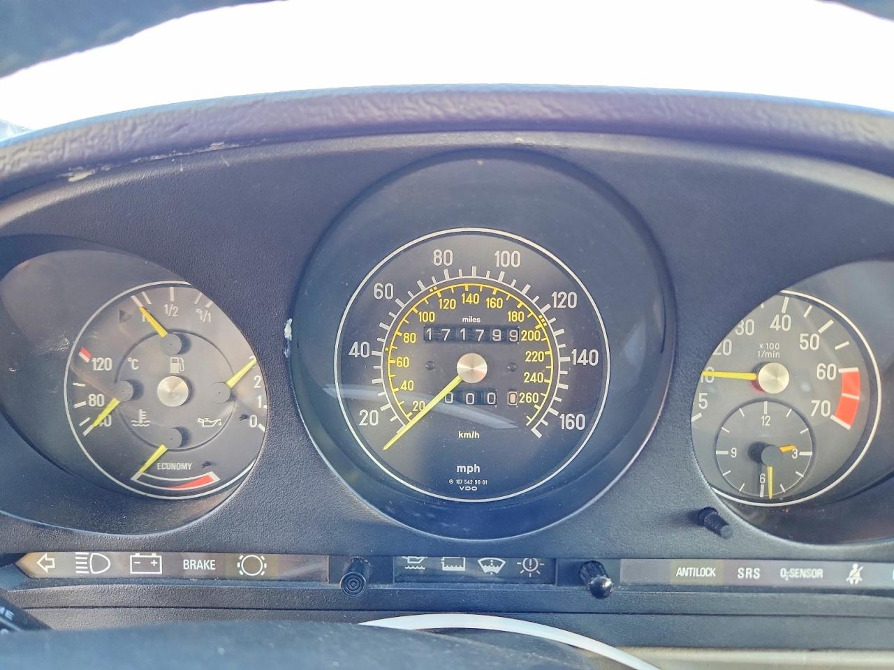 1987 Mercedes-benz 560 Sl Gray vin: WDBBA48D9HA066958