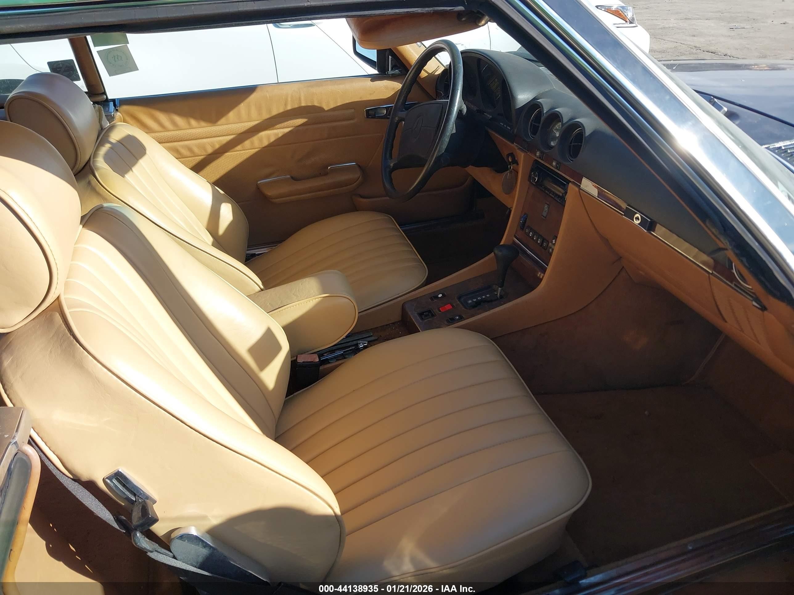 1986 Mercedes-benz 560 Sl Blue vin: WDBBA48DXGA050914