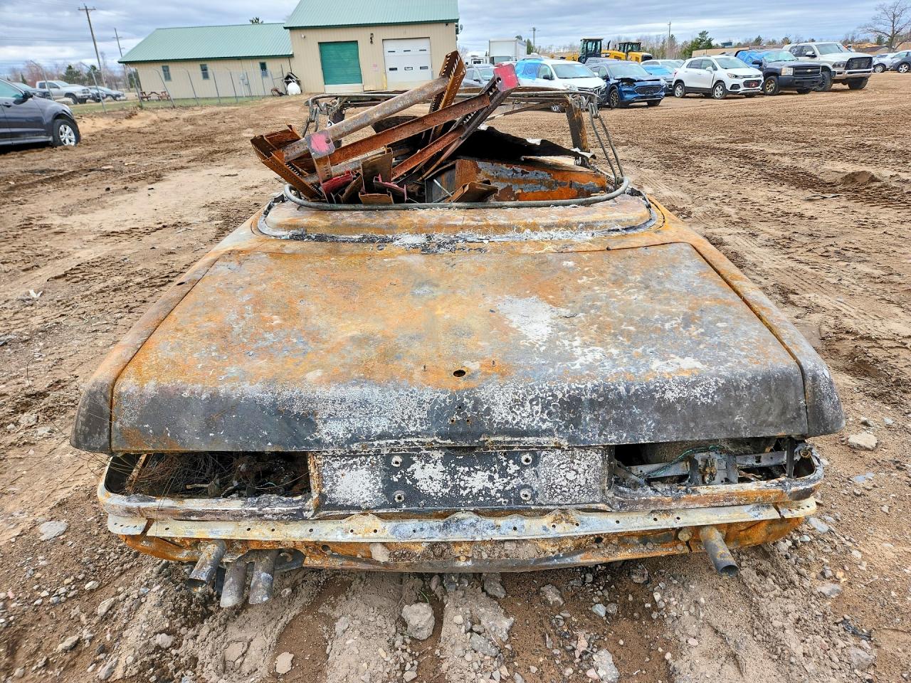 1988 Mercedes-benz 560 Sl Пожар vin: WDBBA48DXJA076503