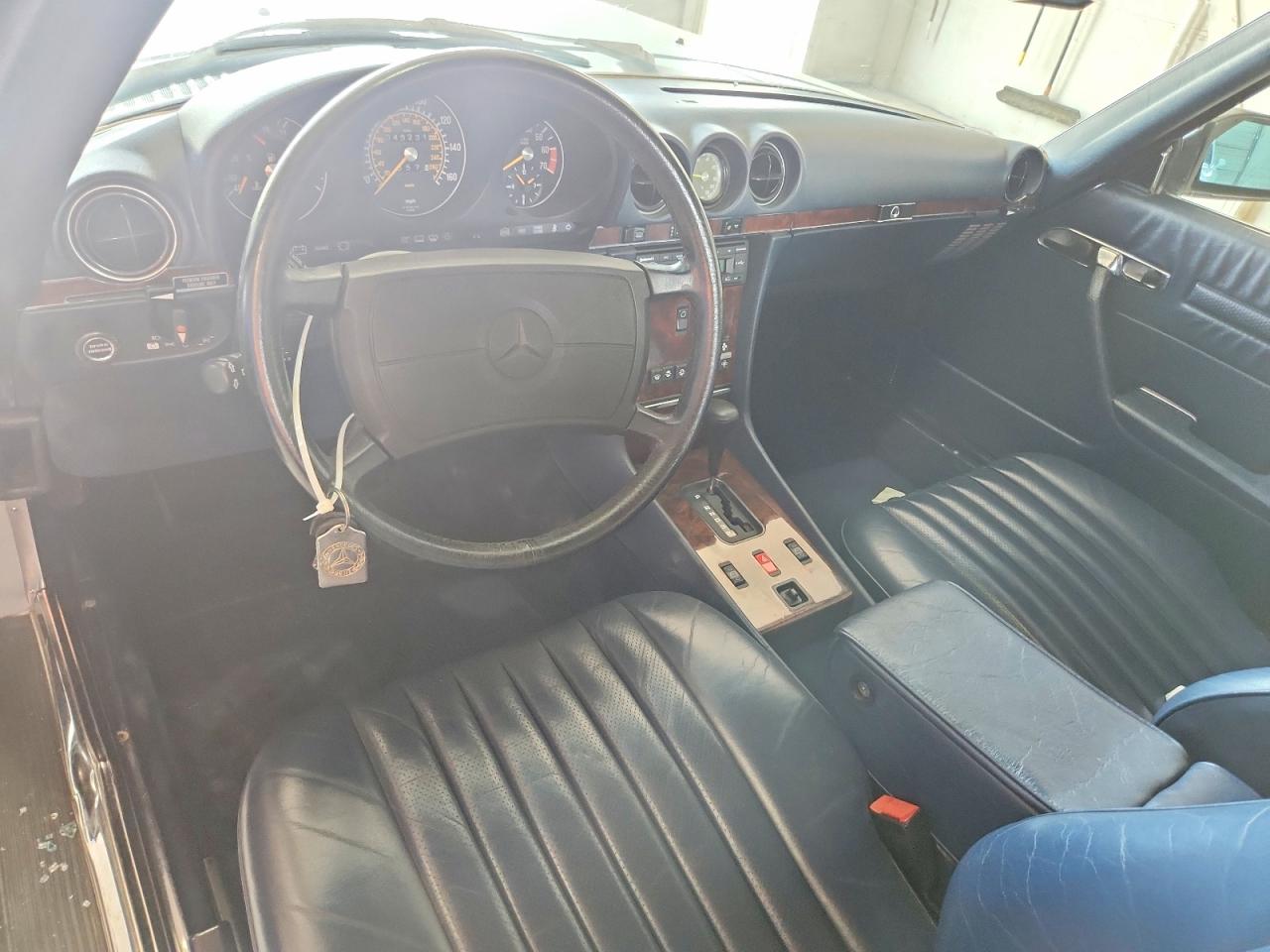 1988 Mercedes-benz 560 Sl Silver vin: WDBBA48DXJA082690