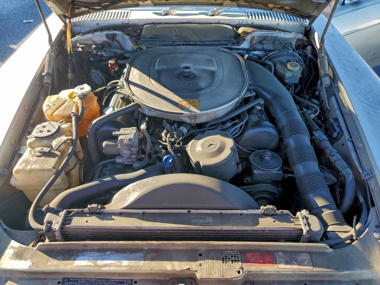 1988 Mercedes-benz 560 Sl Silver vin: WDBBA48DXJA083385