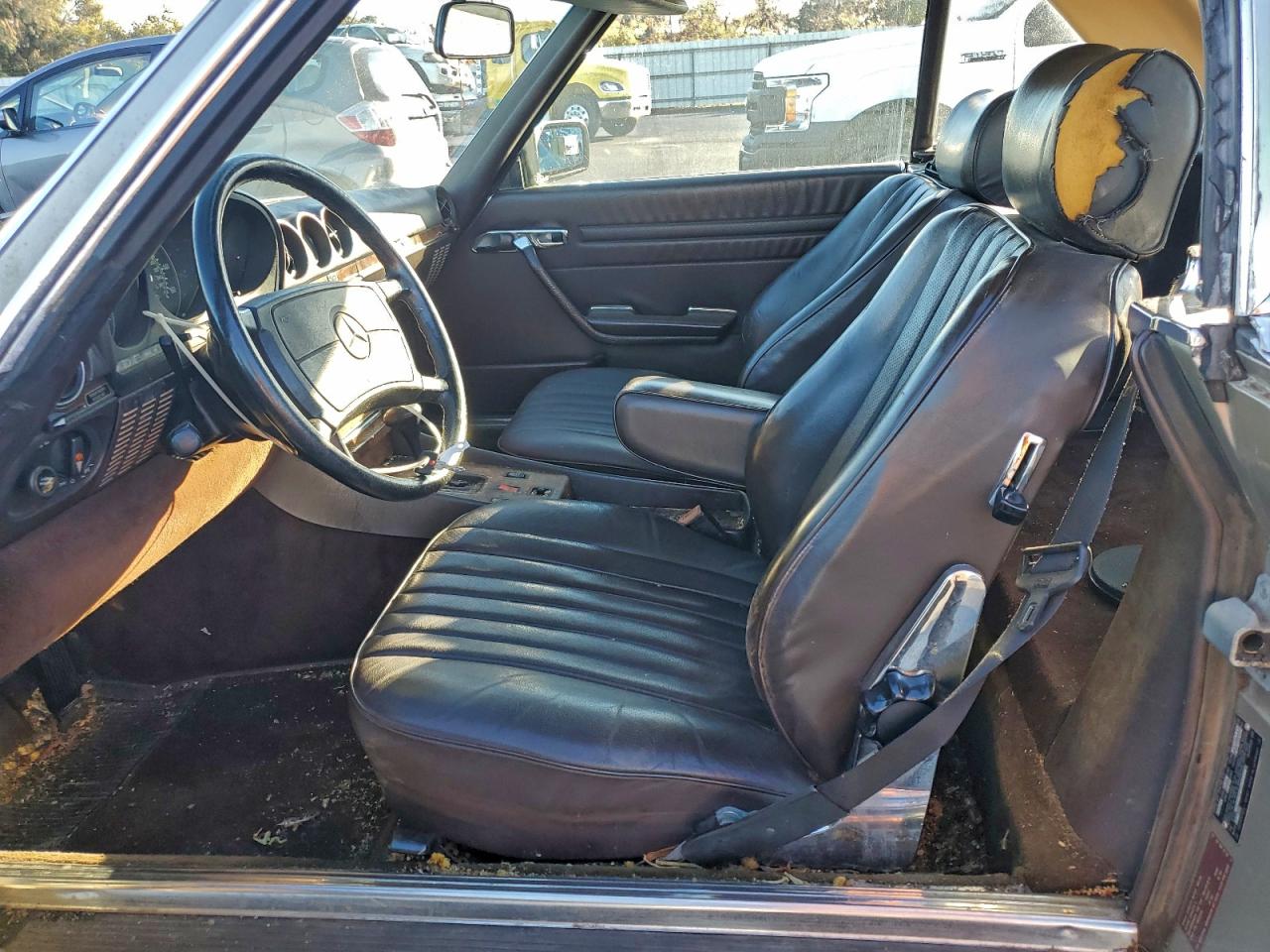 1988 Mercedes-benz 560 Sl Silver vin: WDBBA48DXJA083385