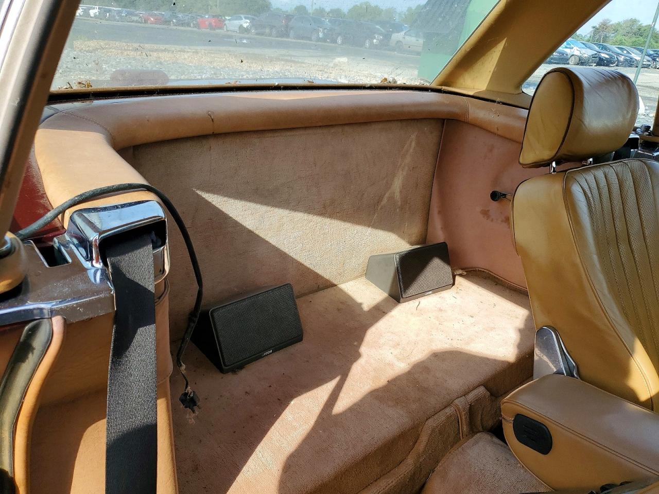 1989 Mercury Sl-class Burgundy vin: WDBBA48DXKA098826