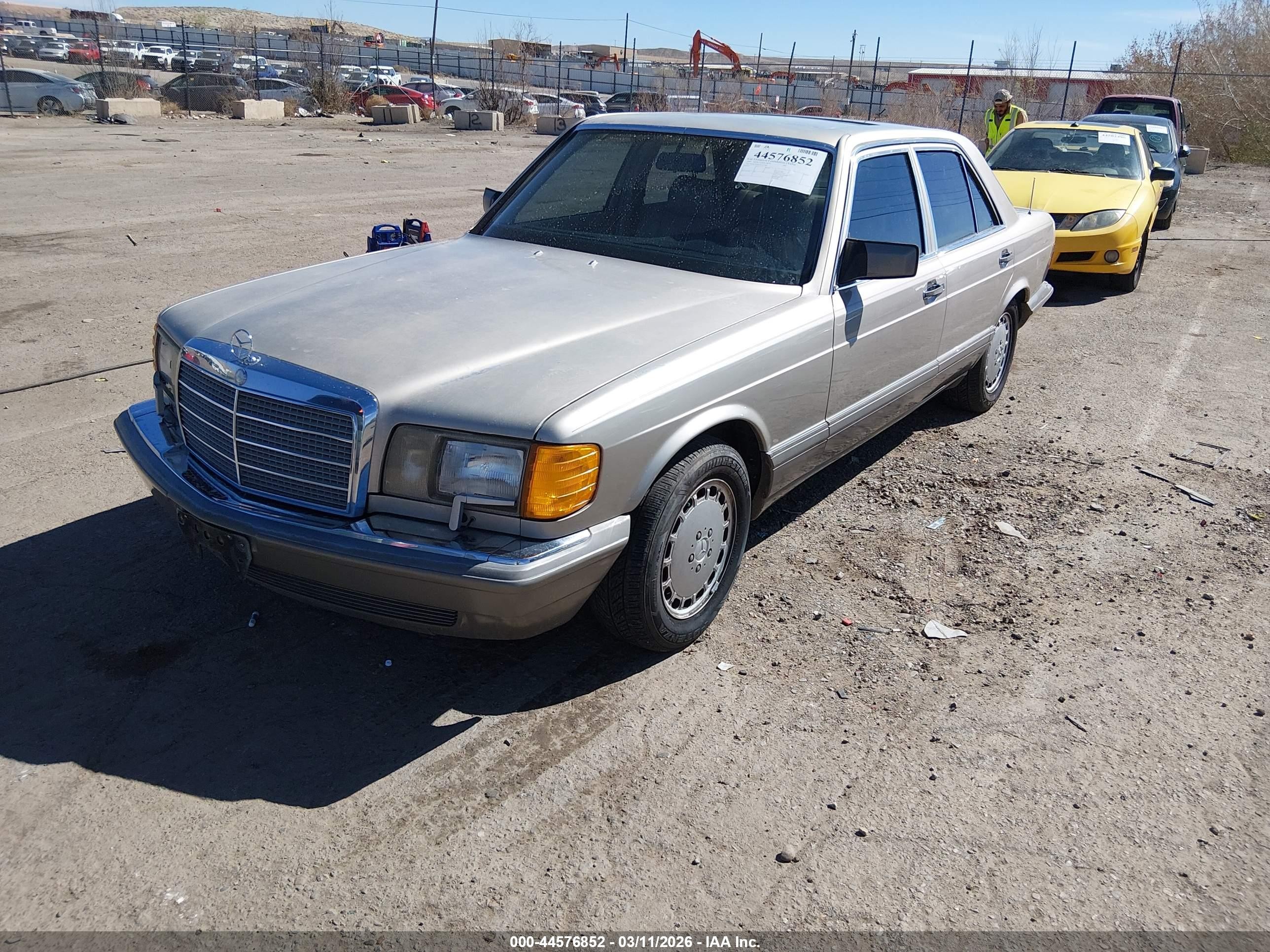 1989 Mercedes-benz 300 Se Champagne vin: WDBCA24D1KA431008