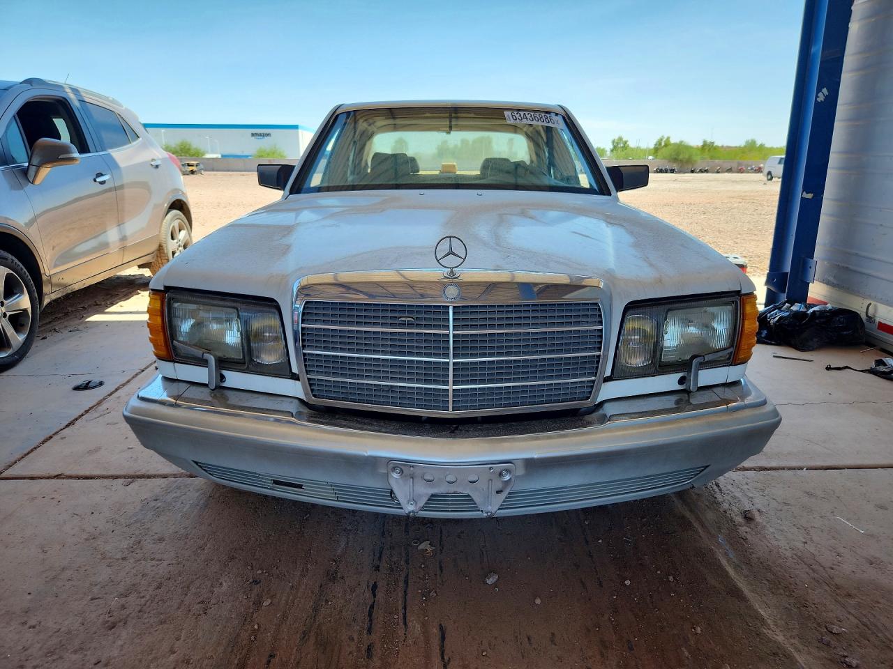 1991 Mercedes-benz 300 Se White vin: WDBCA24D1MA606960