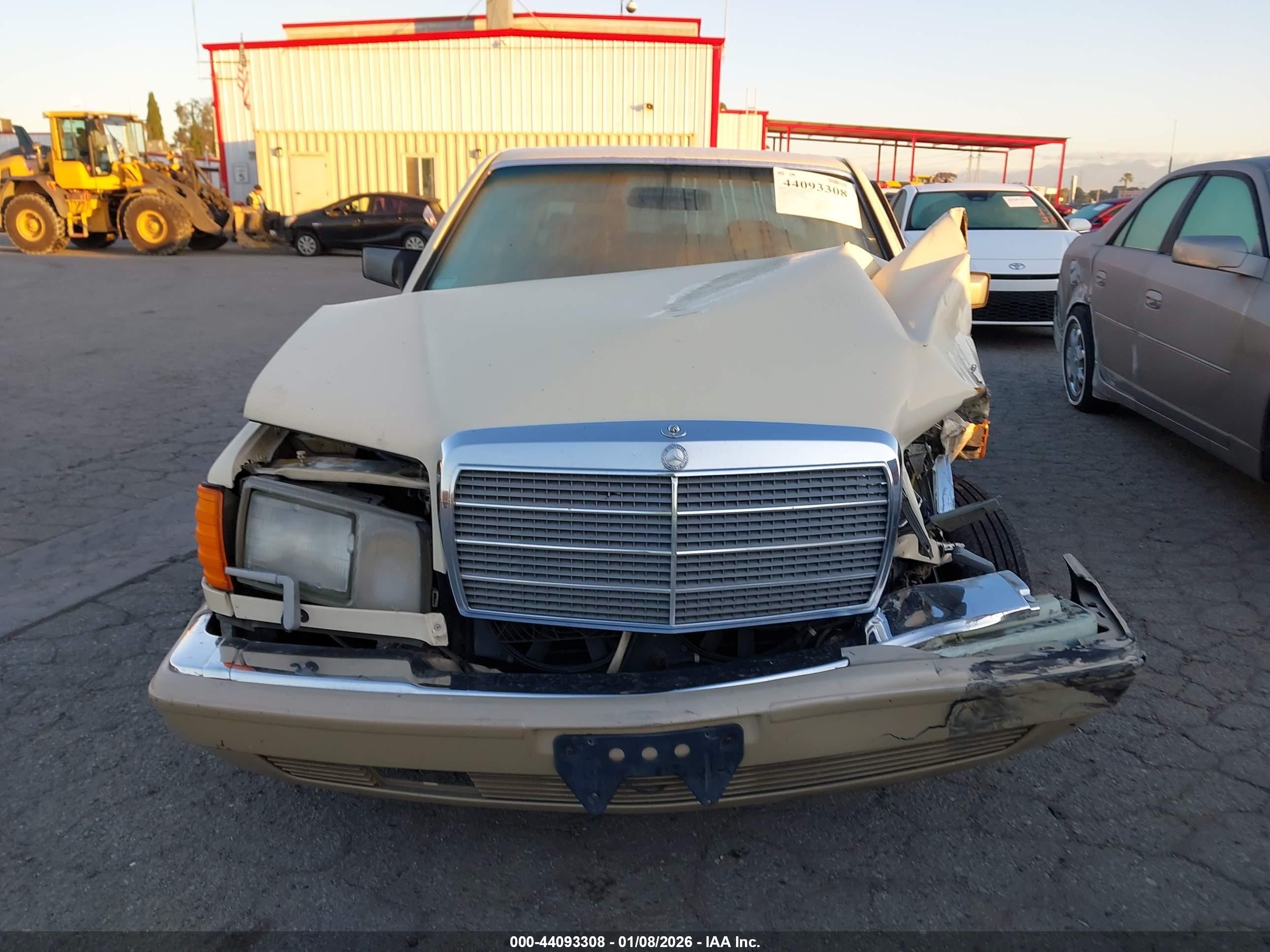 1991 Mercedes-benz 300 Se Pewter vin: WDBCA24D3MA588994