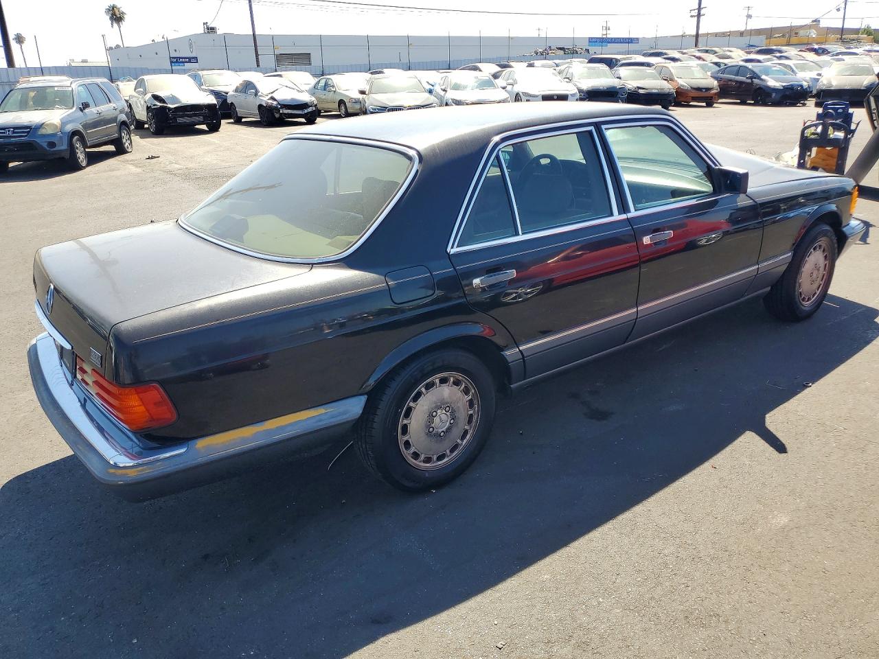 1991 Mercedes-benz 300 Se Black vin: WDBCA24D4MA604197