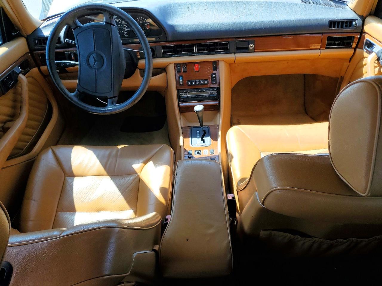 1991 Mercedes-benz 300 Se Black vin: WDBCA24D4MA604197