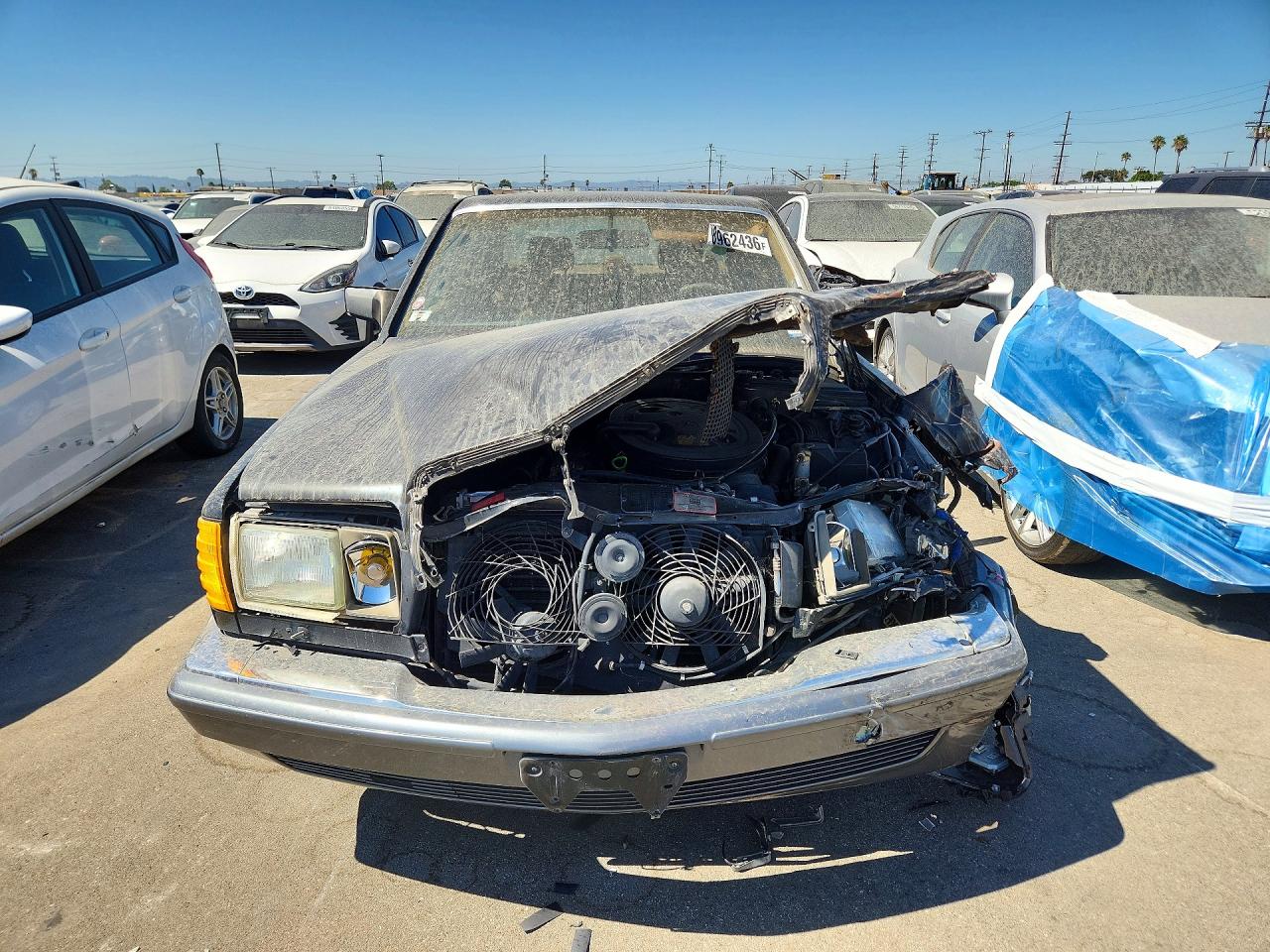 1991 Mercedes-benz 300 Se Black vin: WDBCA24D4MA604197