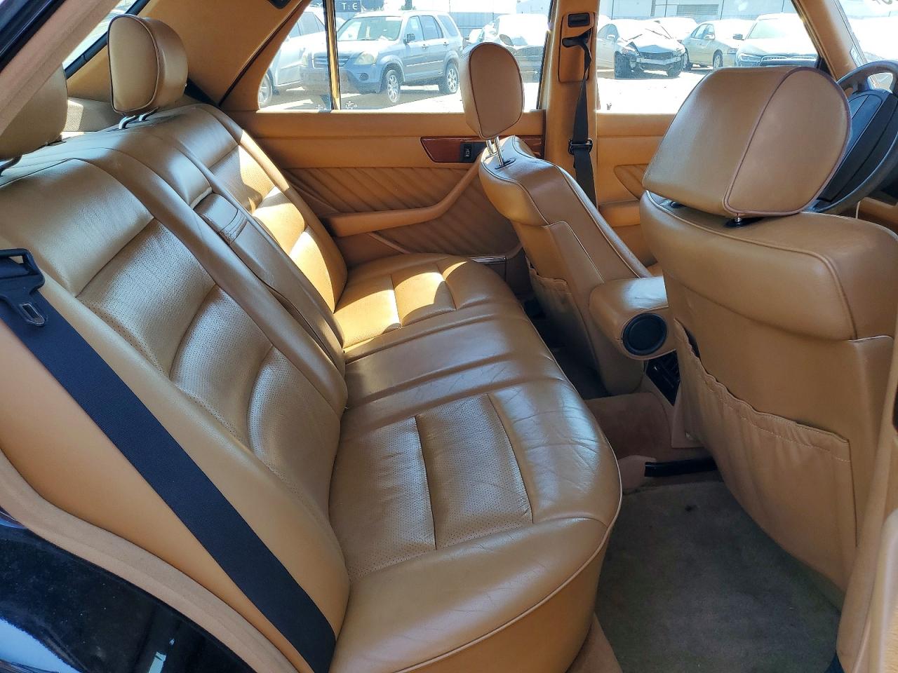 1991 Mercedes-benz 300 Se Black vin: WDBCA24D4MA604197