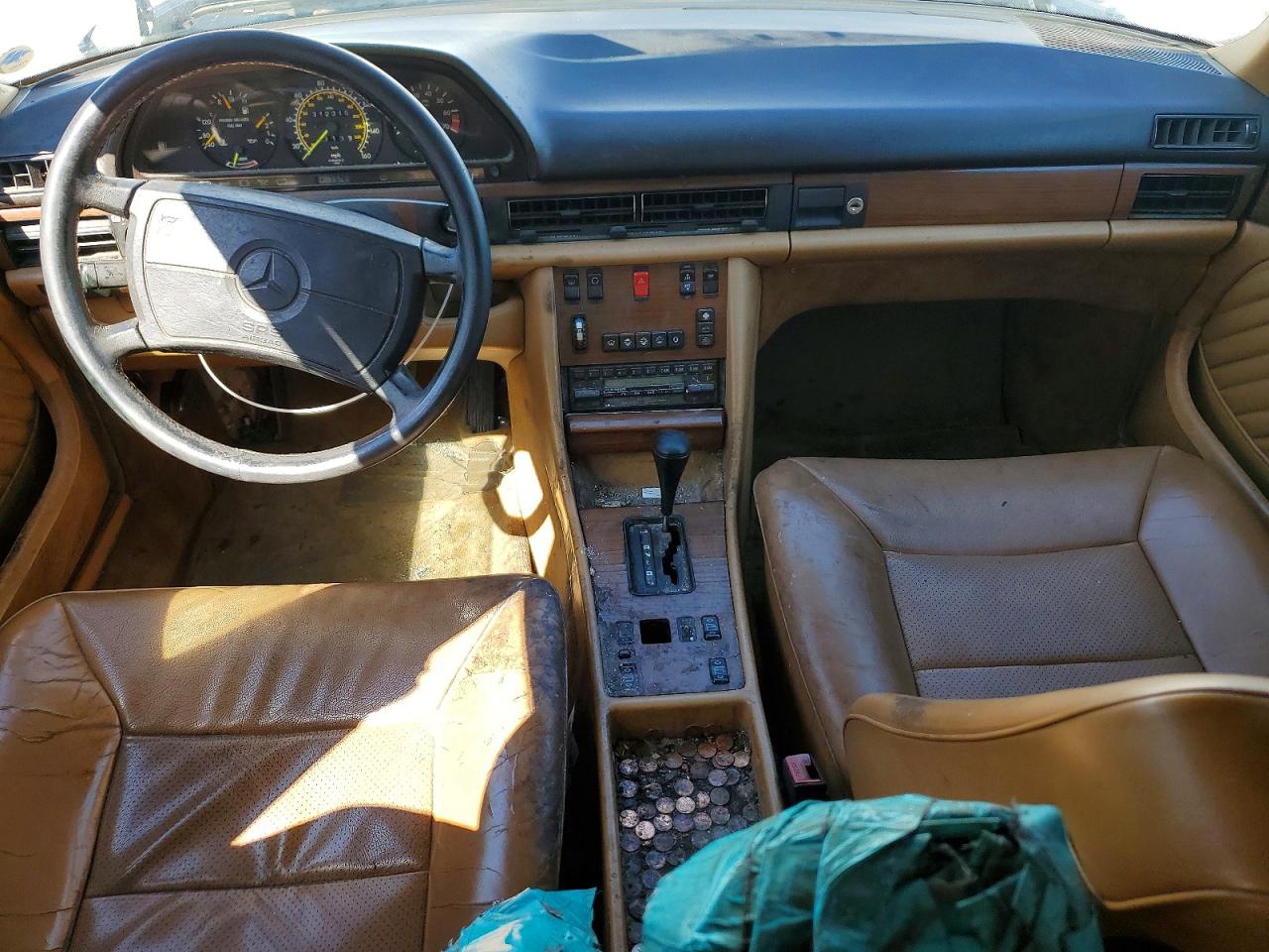 1989 Mercedes-benz 300 Se White vin: WDBCA24D6KA449942