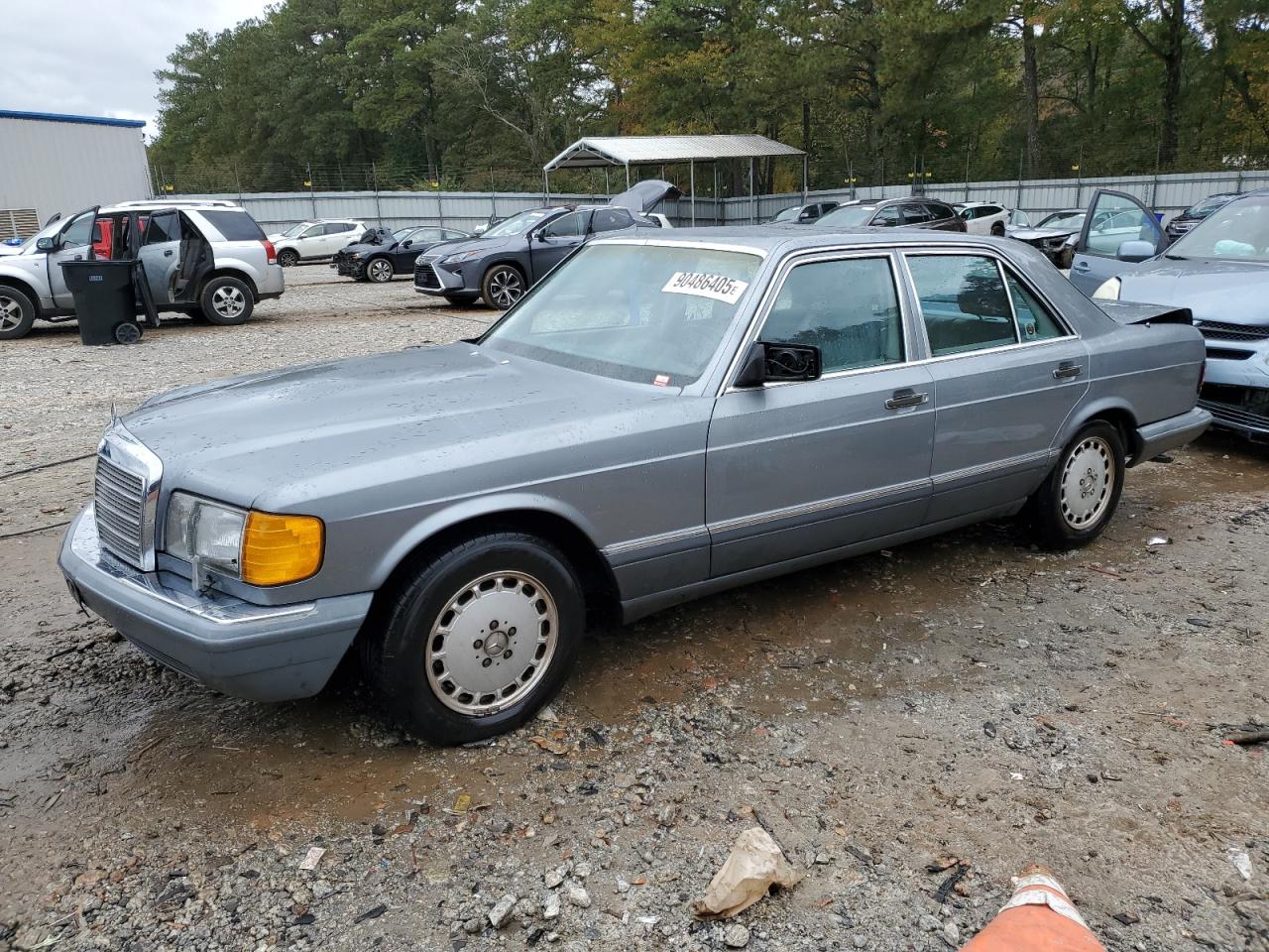 1990 Mercedes-benz 300 Se Gray vin: WDBCA24D8LA508779