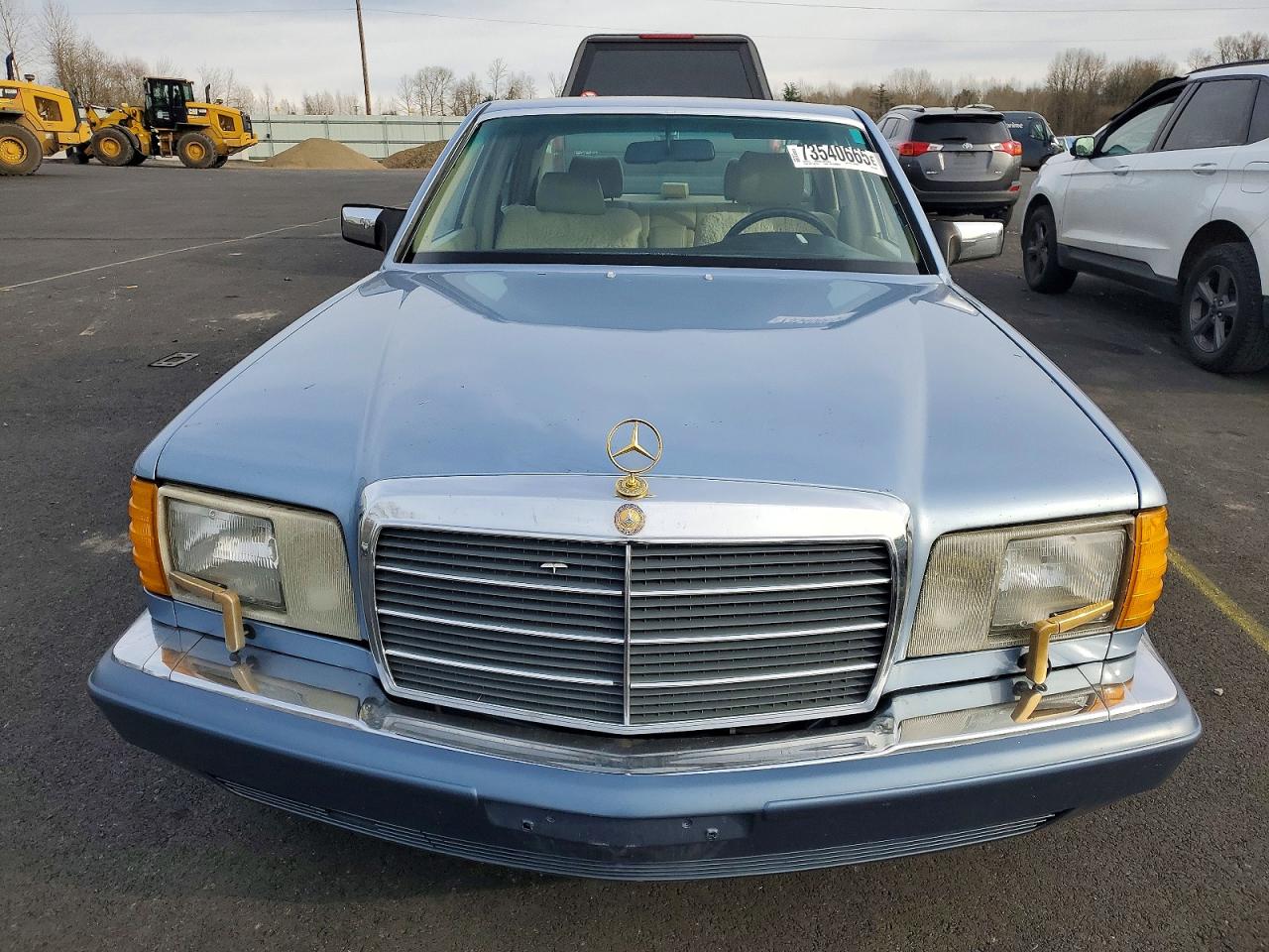 1991 Mercedes-benz 300 Se Blue vin: WDBCA24DXMA592699