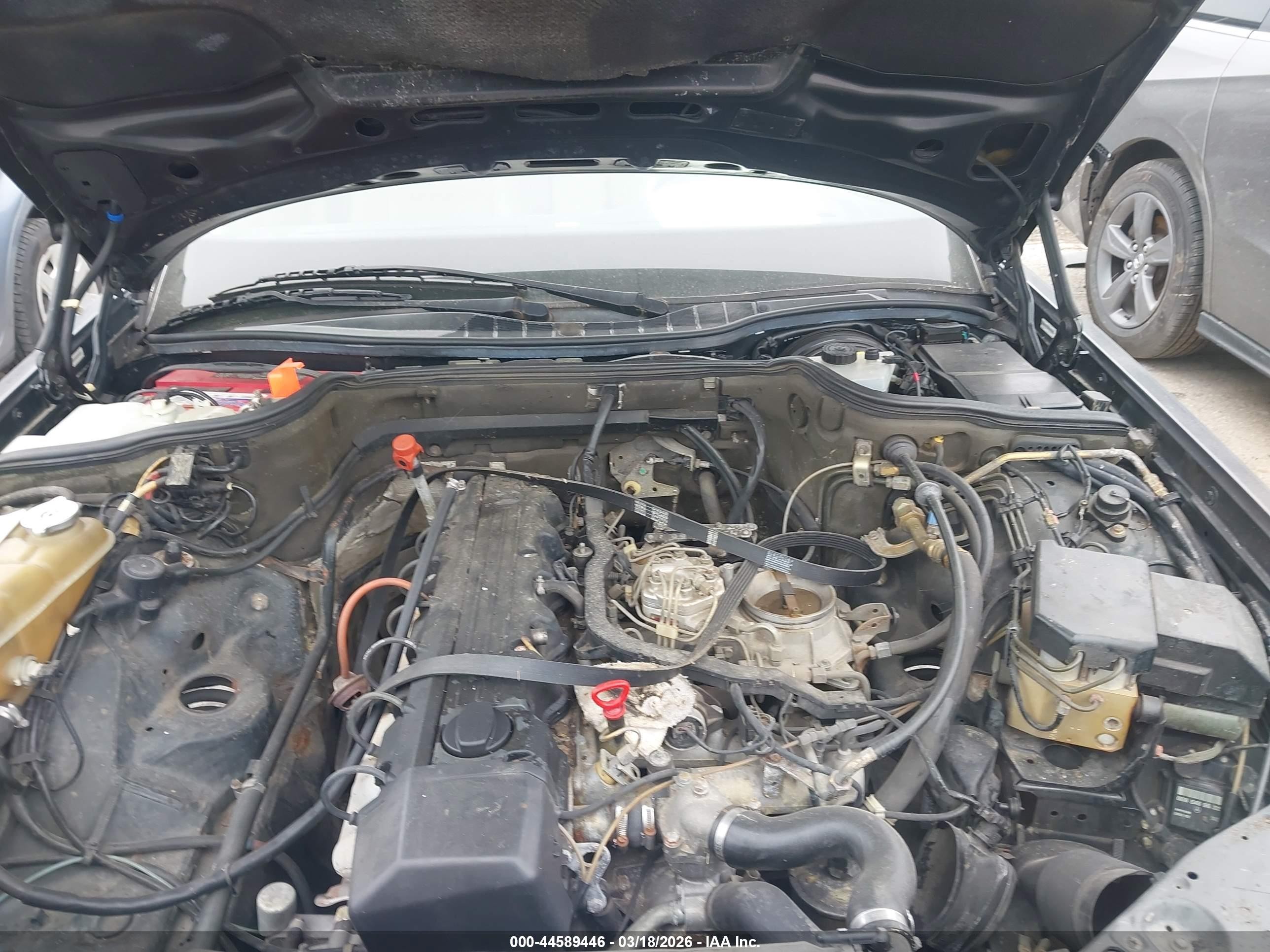 1991 Mercedes-benz 300 Se Gray vin: WDBCA24E2MA602019