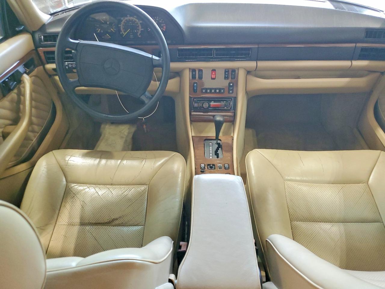 1989 Mercedes-benz 300 Se Black vin: WDBCA24E3KA485001