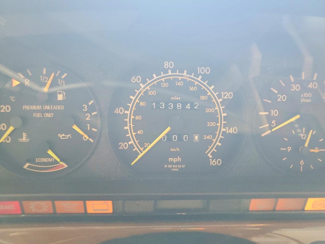 1989 Mercedes-benz 300 Se Black vin: WDBCA24E3KA485001