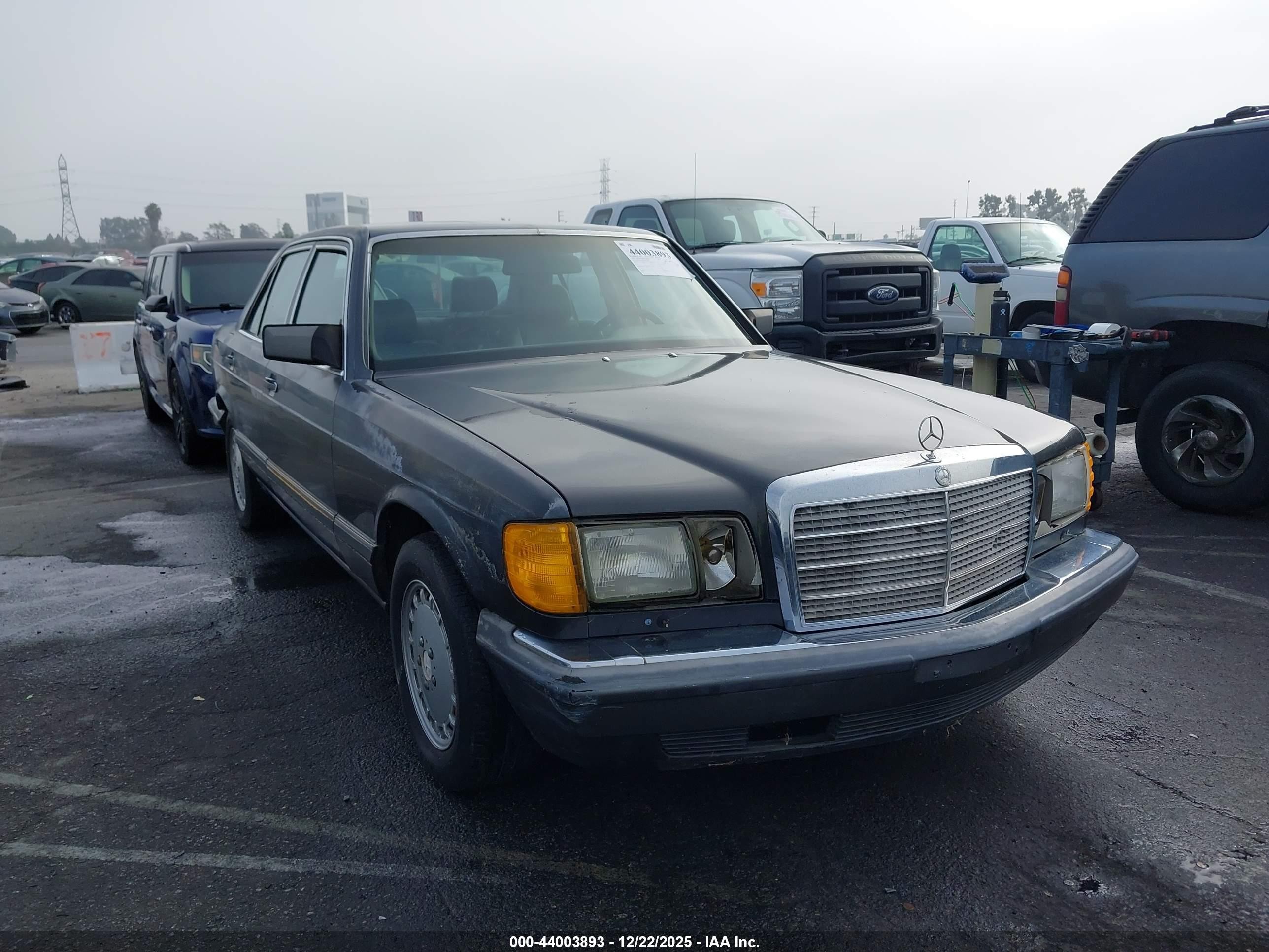 1991 Mercedes-benz 300 Se Gray vin: WDBCA24E4MA597342