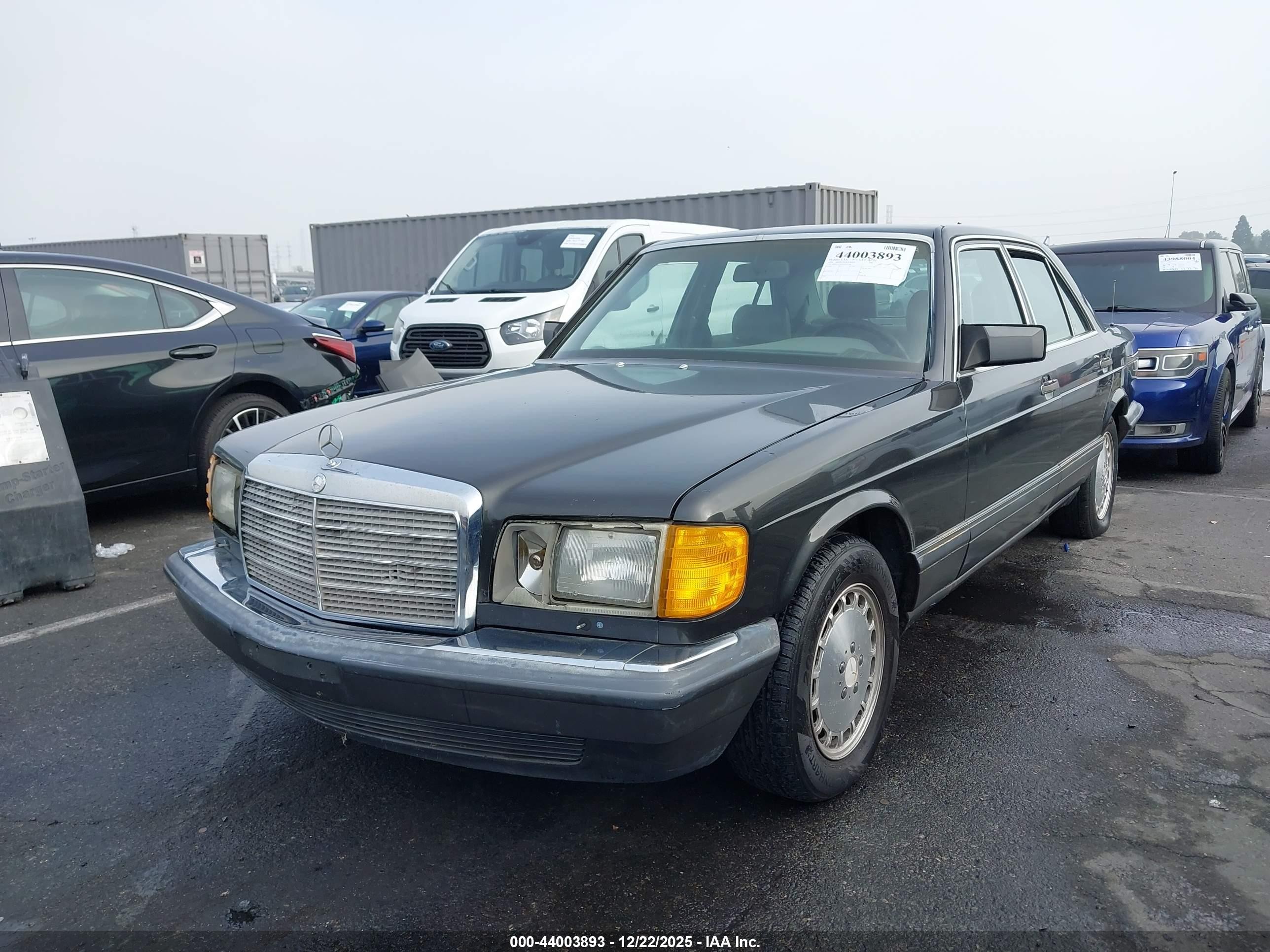 1991 Mercedes-benz 300 Se Gray vin: WDBCA24E4MA597342