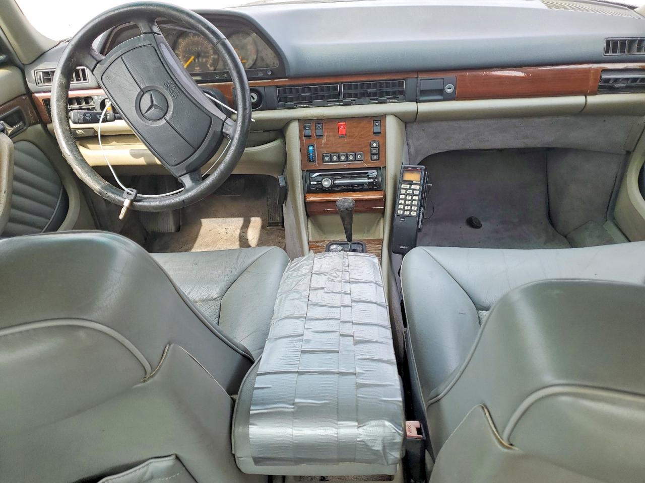 1991 Mercedes-benz 300 Sel Gray vin: WDBCA25D0MA566742