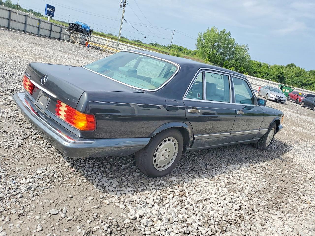 1991 Mercedes-benz 300 Sel Gray vin: WDBCA25D0MA566742