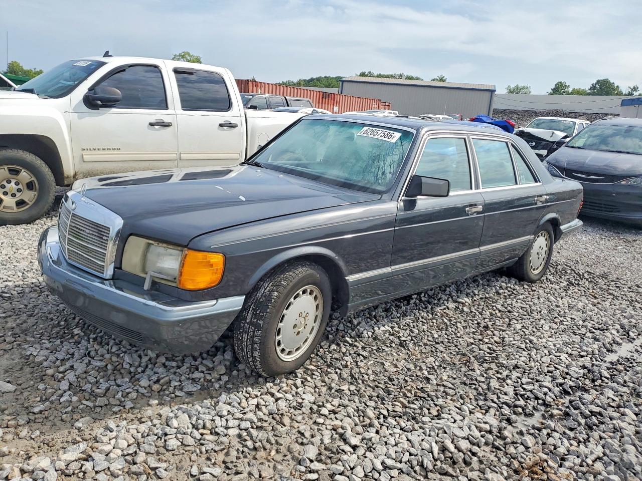1991 Mercedes-benz 300 Sel Gray vin: WDBCA25D0MA566742