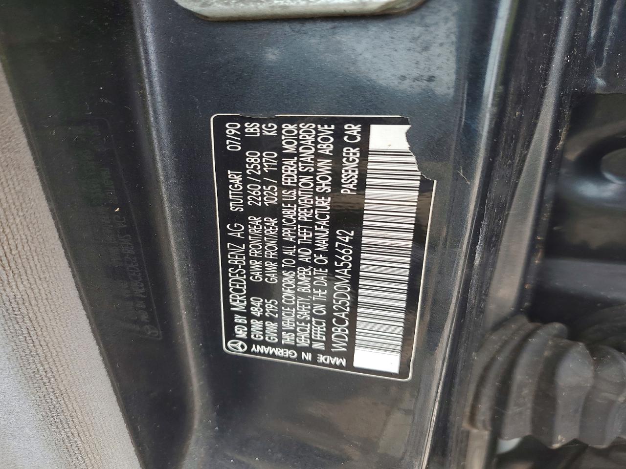 1991 Mercedes-benz 300 Sel Gray vin: WDBCA25D0MA566742