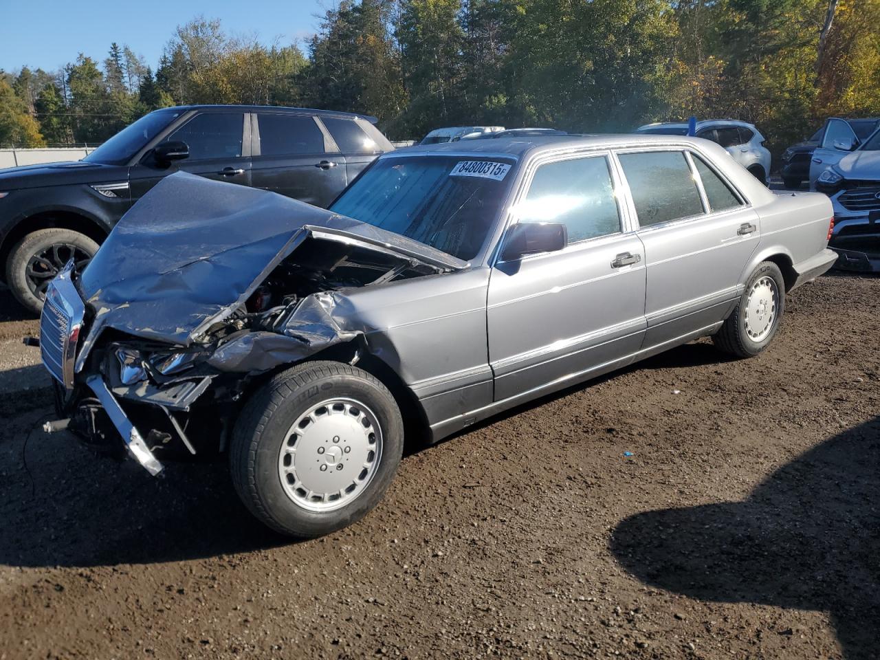 1989 Mercedes-benz 300 Sel Бежевый vin: WDBCA25D2KA439276