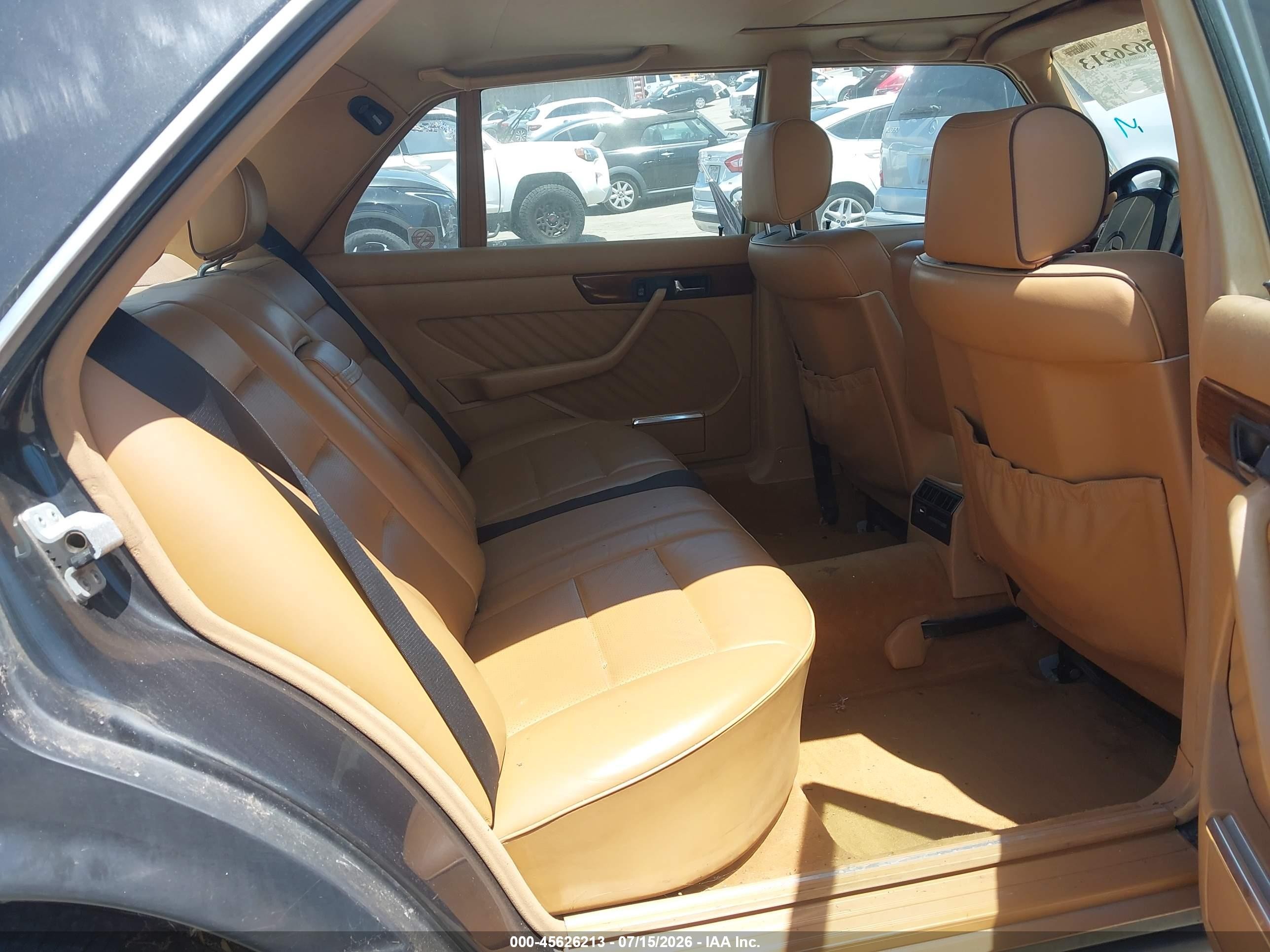 1990 Mercedes-benz 300 Sel Black vin: WDBCA25D3LA537072