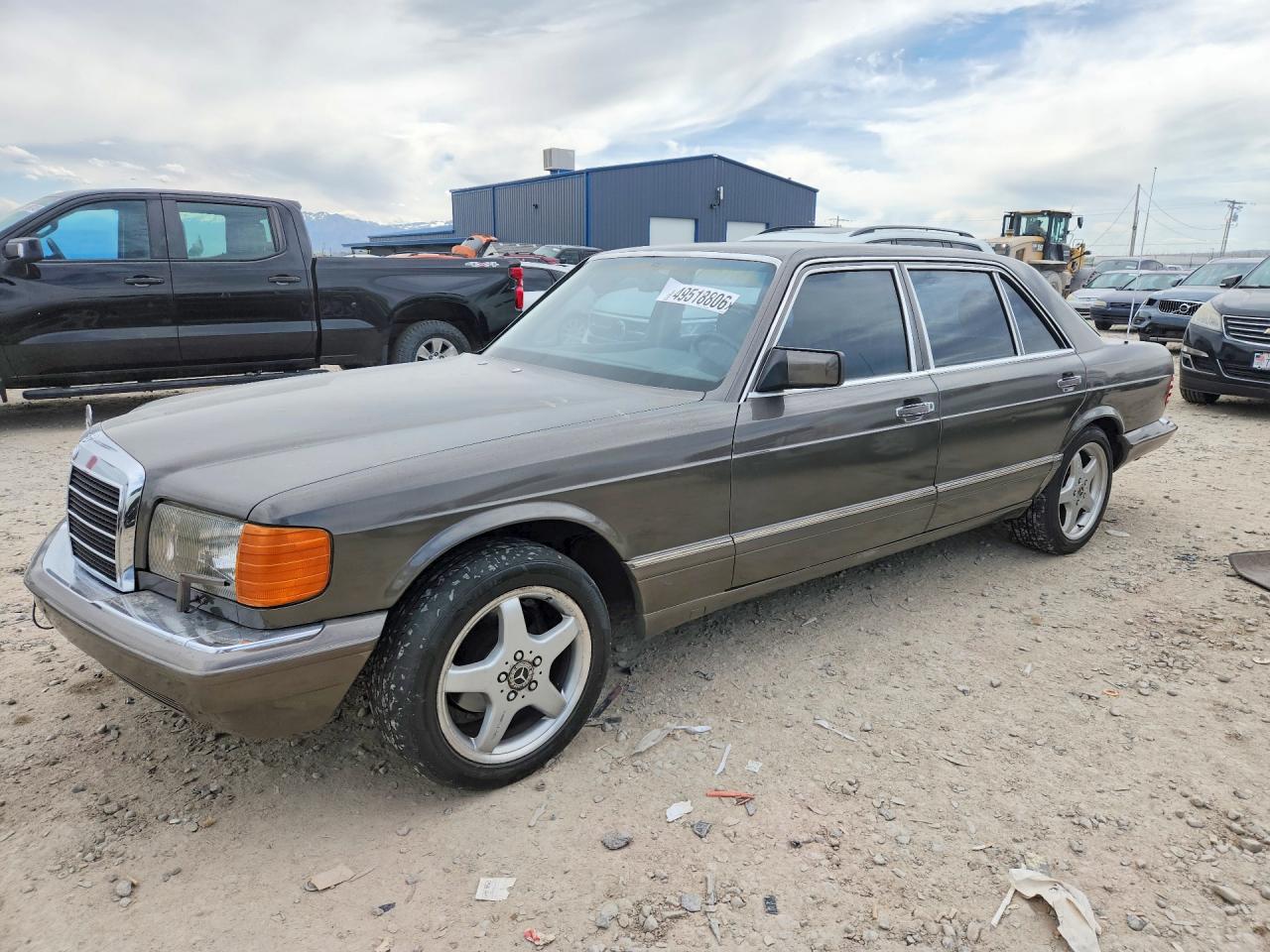 1989 Mercedes-benz 300 Sel Серый vin: WDBCA25D9KA478009