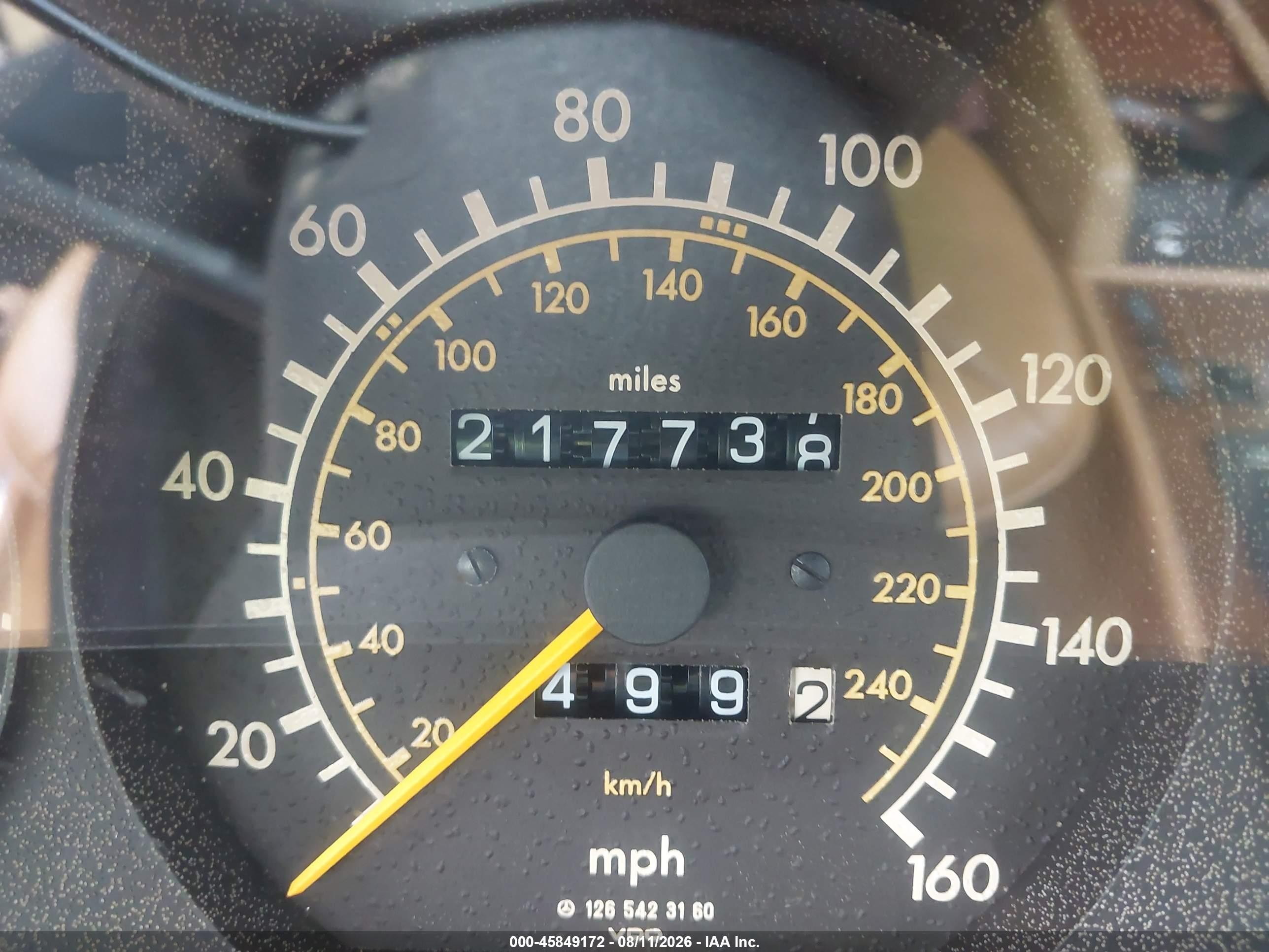 1991 Mercedes-benz 300 Sel Blue vin: WDBCA25E8MA561250