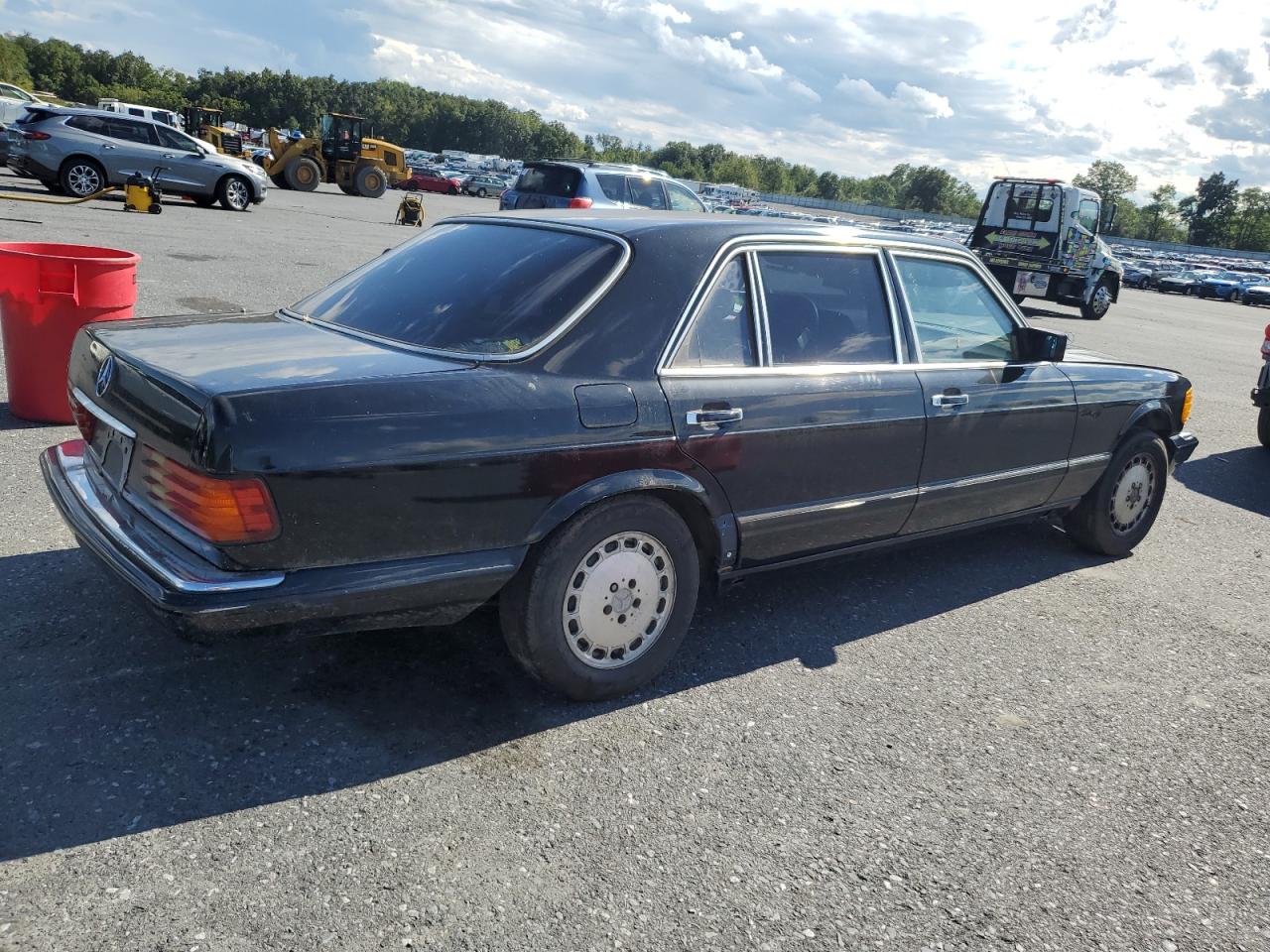 1988 Mercedes-benz 420 Sel Black vin: WDBCA35D0JA370107