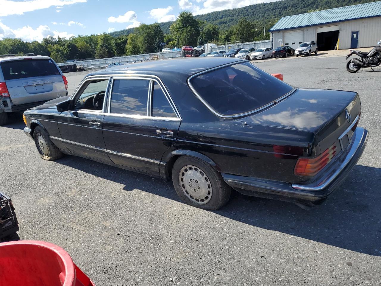 1988 Mercedes-benz 420 Sel Black vin: WDBCA35D0JA370107