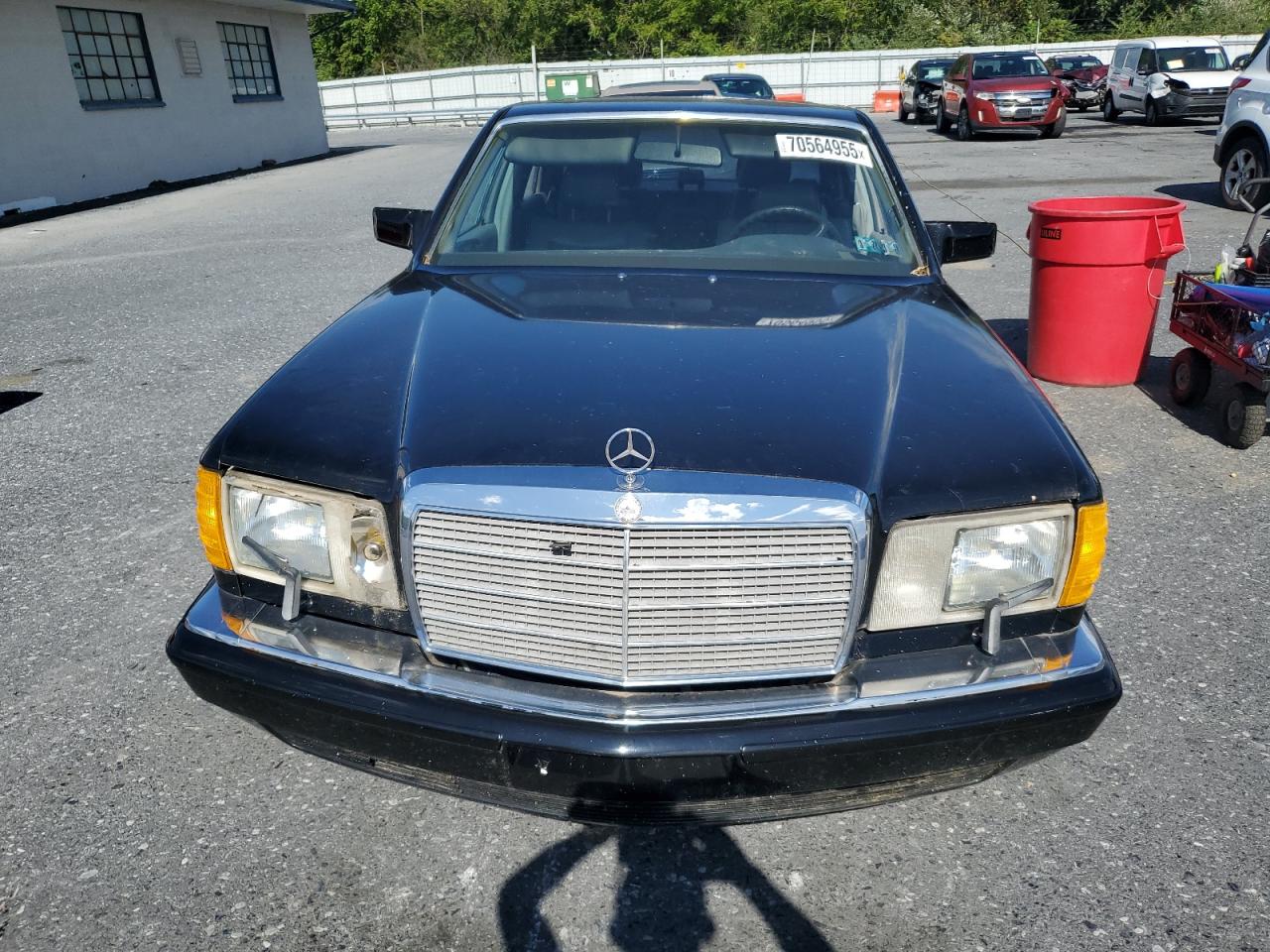 1988 Mercedes-benz 420 Sel Black vin: WDBCA35D0JA370107