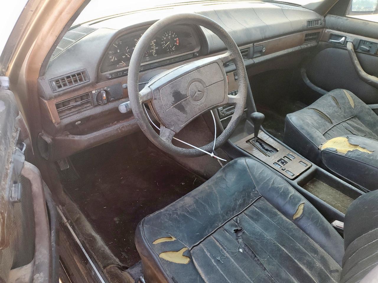 1986 Mercedes-benz 420 Sel Gold vin: WDBCA35D2GA215454