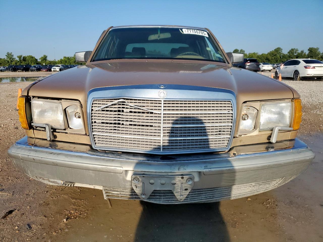 1986 Mercedes-benz 420 Sel Gold vin: WDBCA35D2GA215454