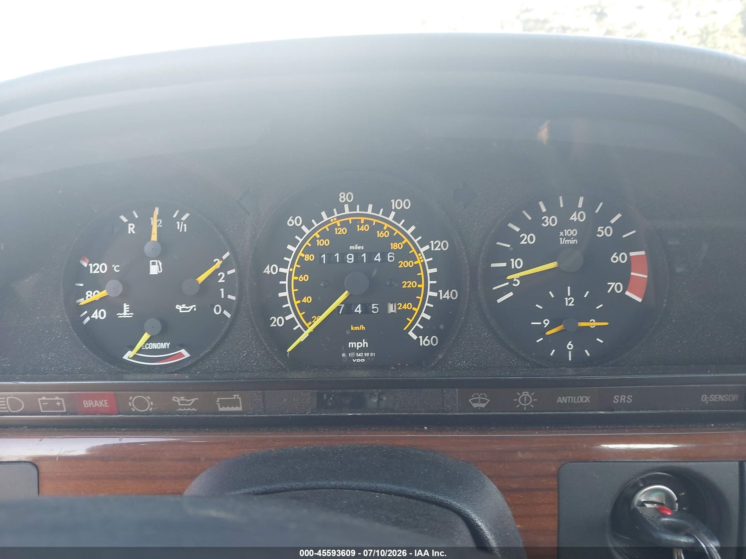 1986 Mercedes-benz 420 Sel Black vin: WDBCA35D2GA269515