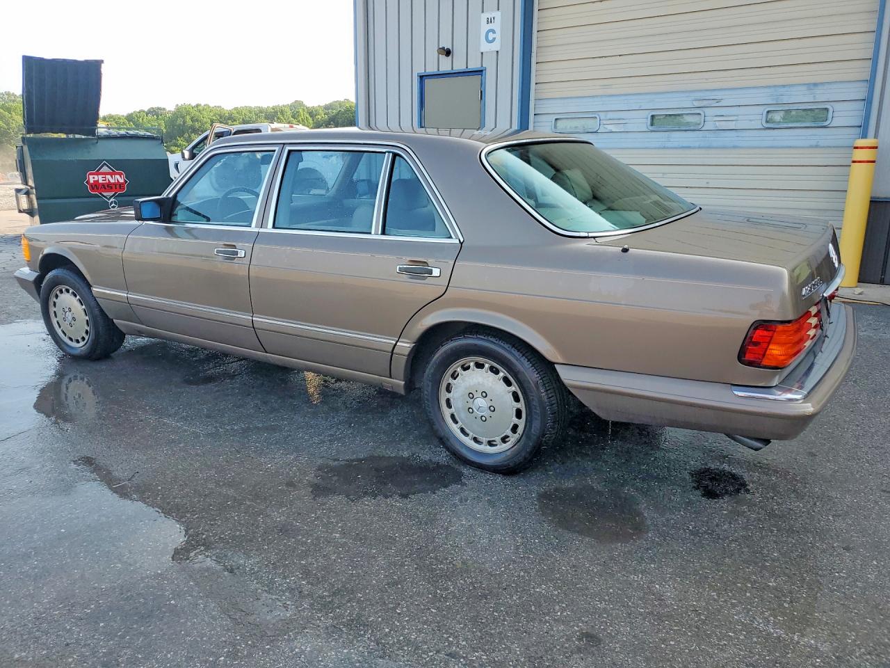 1988 Mercedes-benz 420 Sel Tan vin: WDBCA35D2JA414995