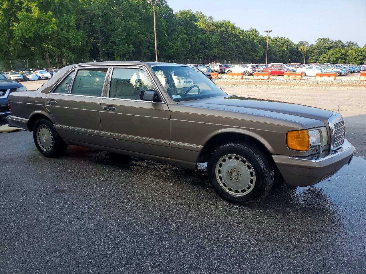 1988 Mercedes-benz 420 Sel Tan vin: WDBCA35D2JA414995
