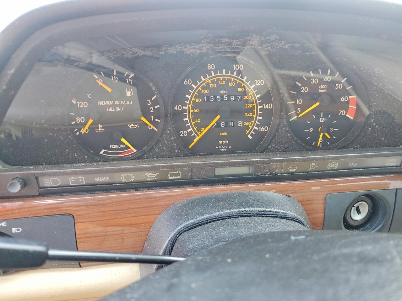 1988 Mercedes-benz 420 Sel Tan vin: WDBCA35D2JA414995