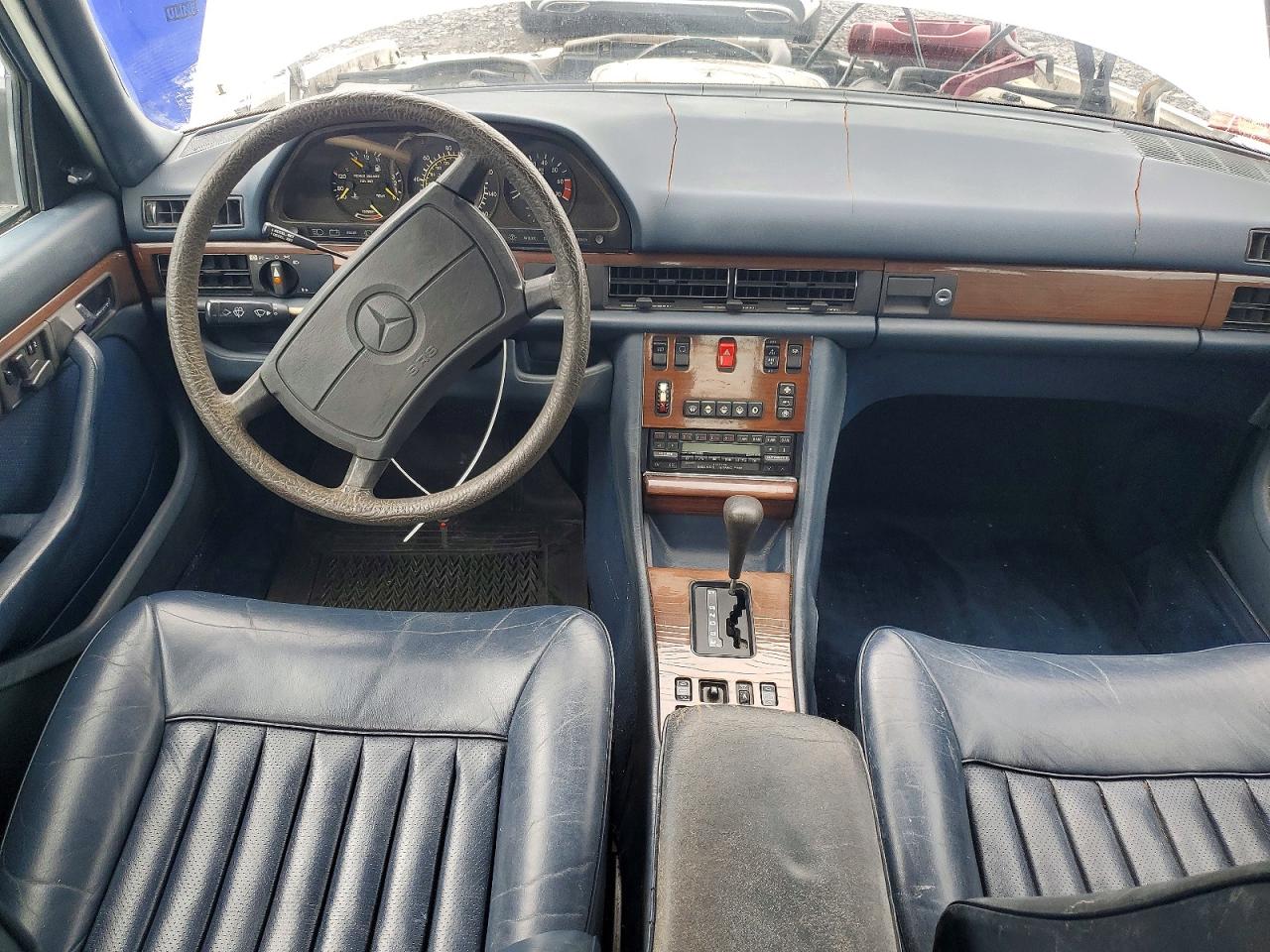 1987 Mercedes-benz 420 Sel White vin: WDBCA35D3HA326239