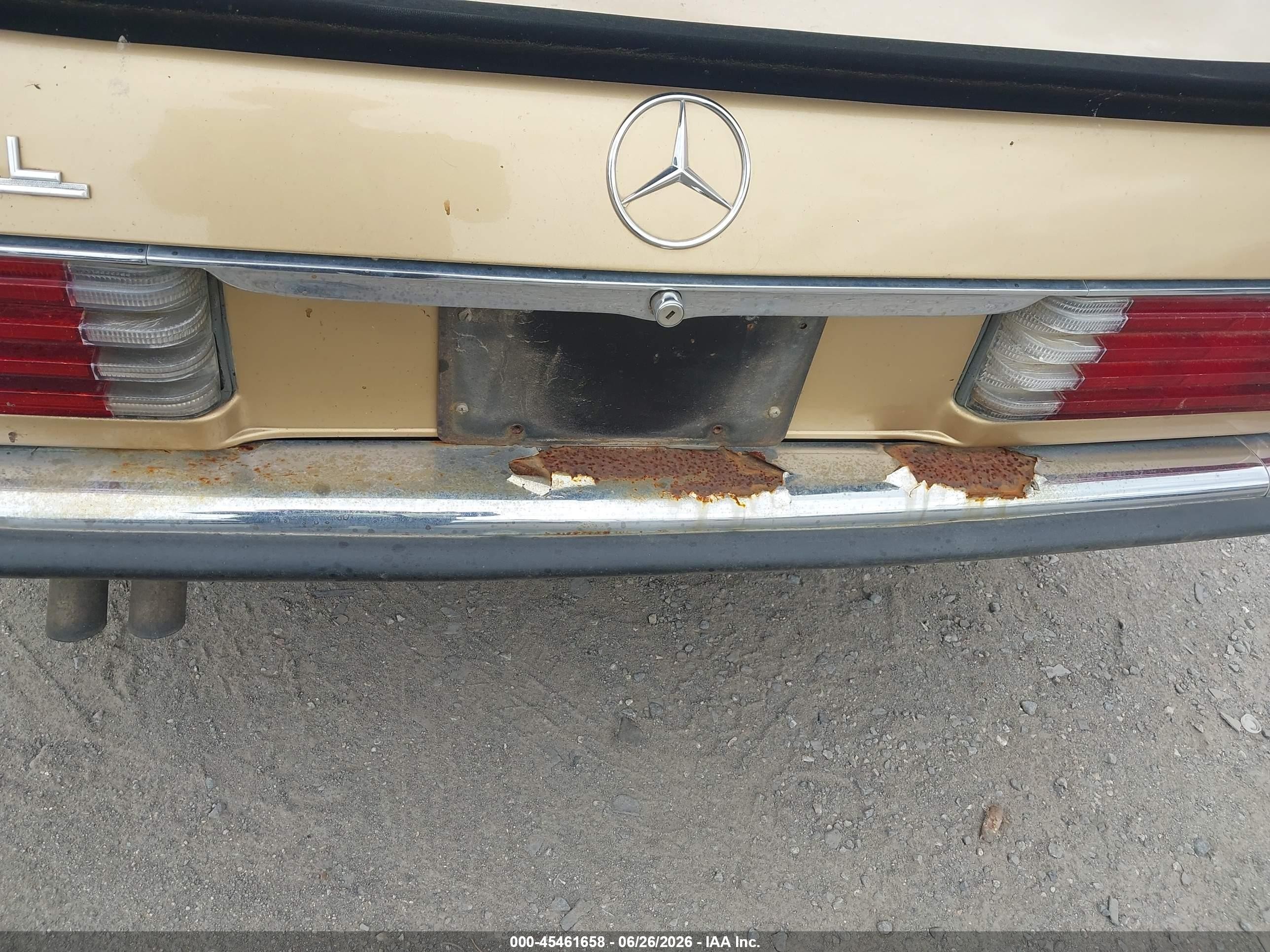 1986 Mercedes-benz 420 Sel Gold vin: WDBCA35D4GA256751