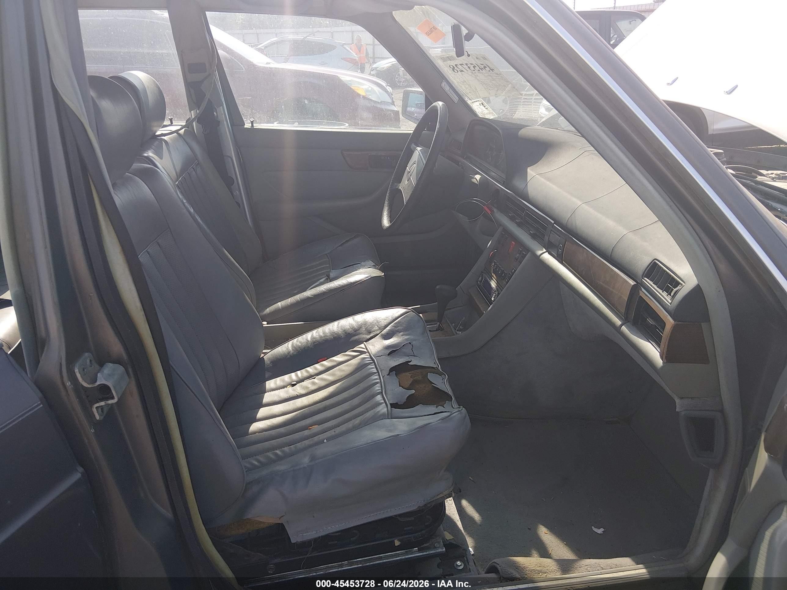 1986 Mercedes-benz 420 Sel Gray vin: WDBCA35D5GA275616