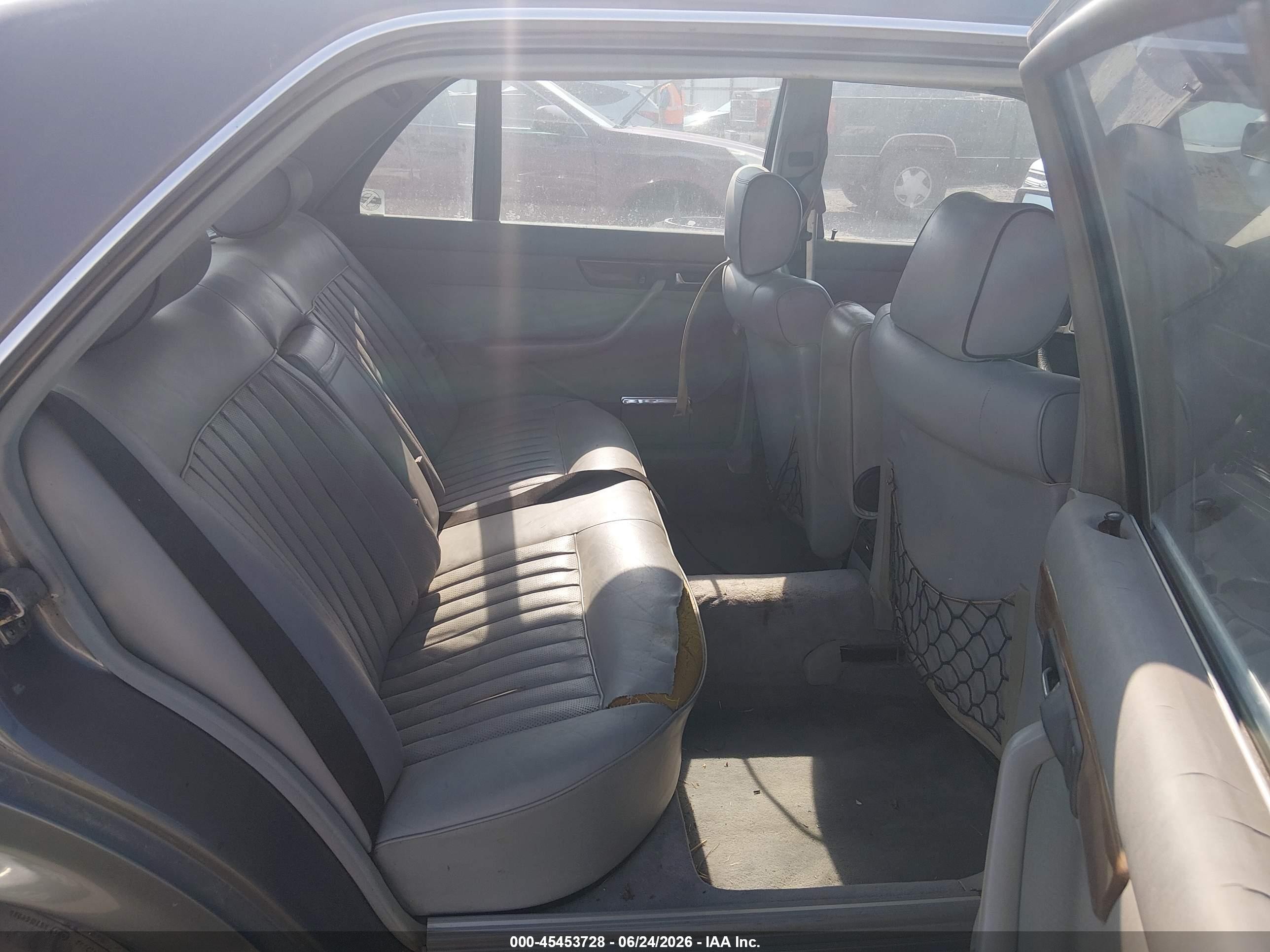 1986 Mercedes-benz 420 Sel Gray vin: WDBCA35D5GA275616