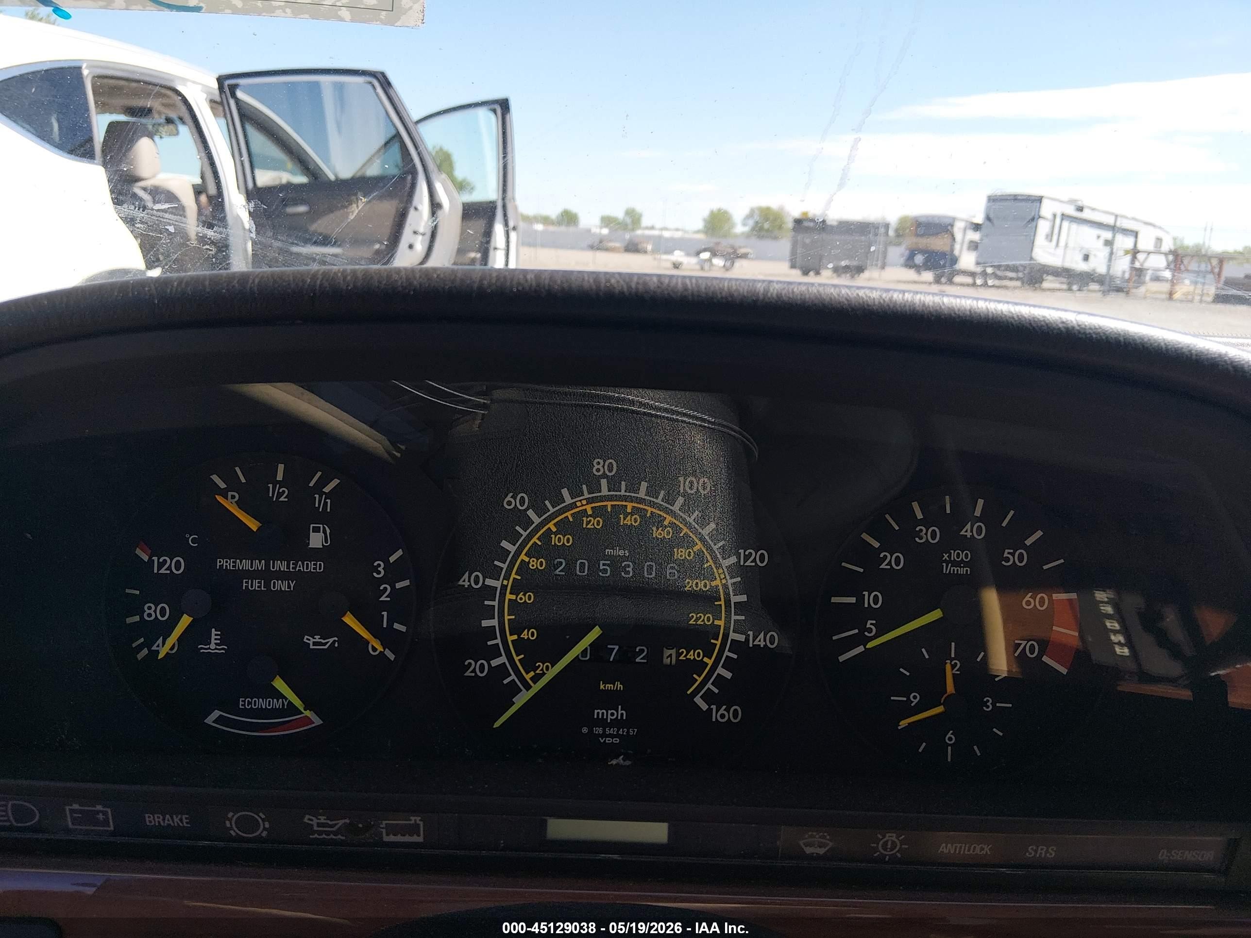 1987 Mercedes-benz 420 Sel Black vin: WDBCA35D5HA346301