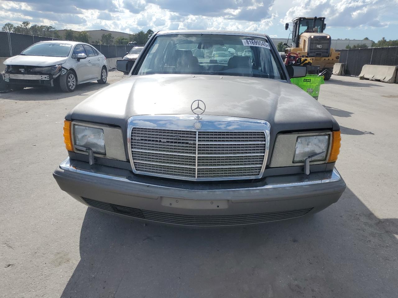 1988 Mercedes-benz 420 Sel Gray vin: WDBCA35D5JA397688