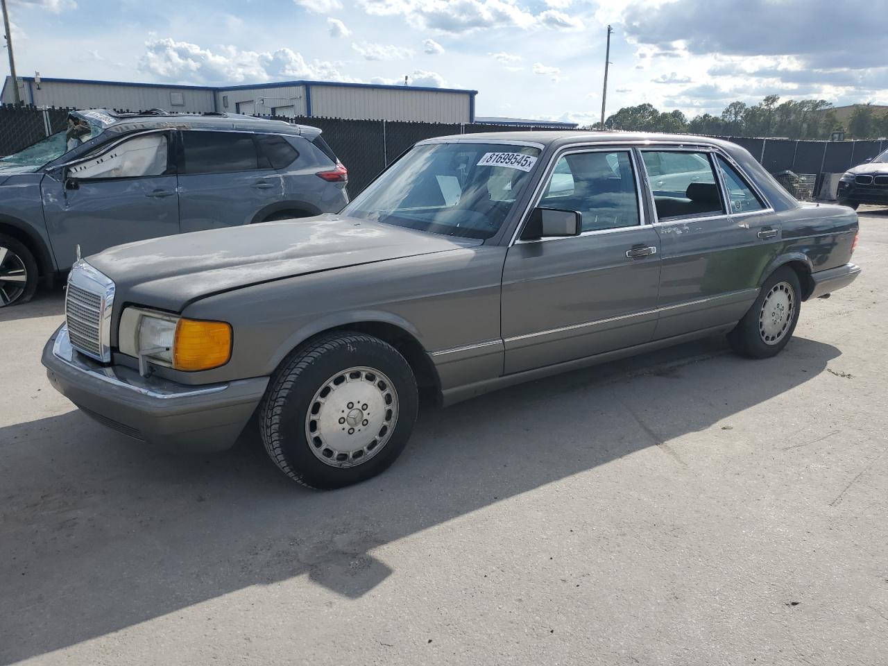1988 Mercedes-benz 420 Sel Gray vin: WDBCA35D5JA397688