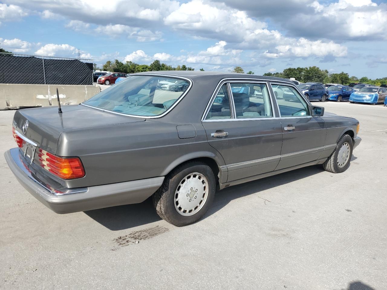 1988 Mercedes-benz 420 Sel Gray vin: WDBCA35D5JA397688